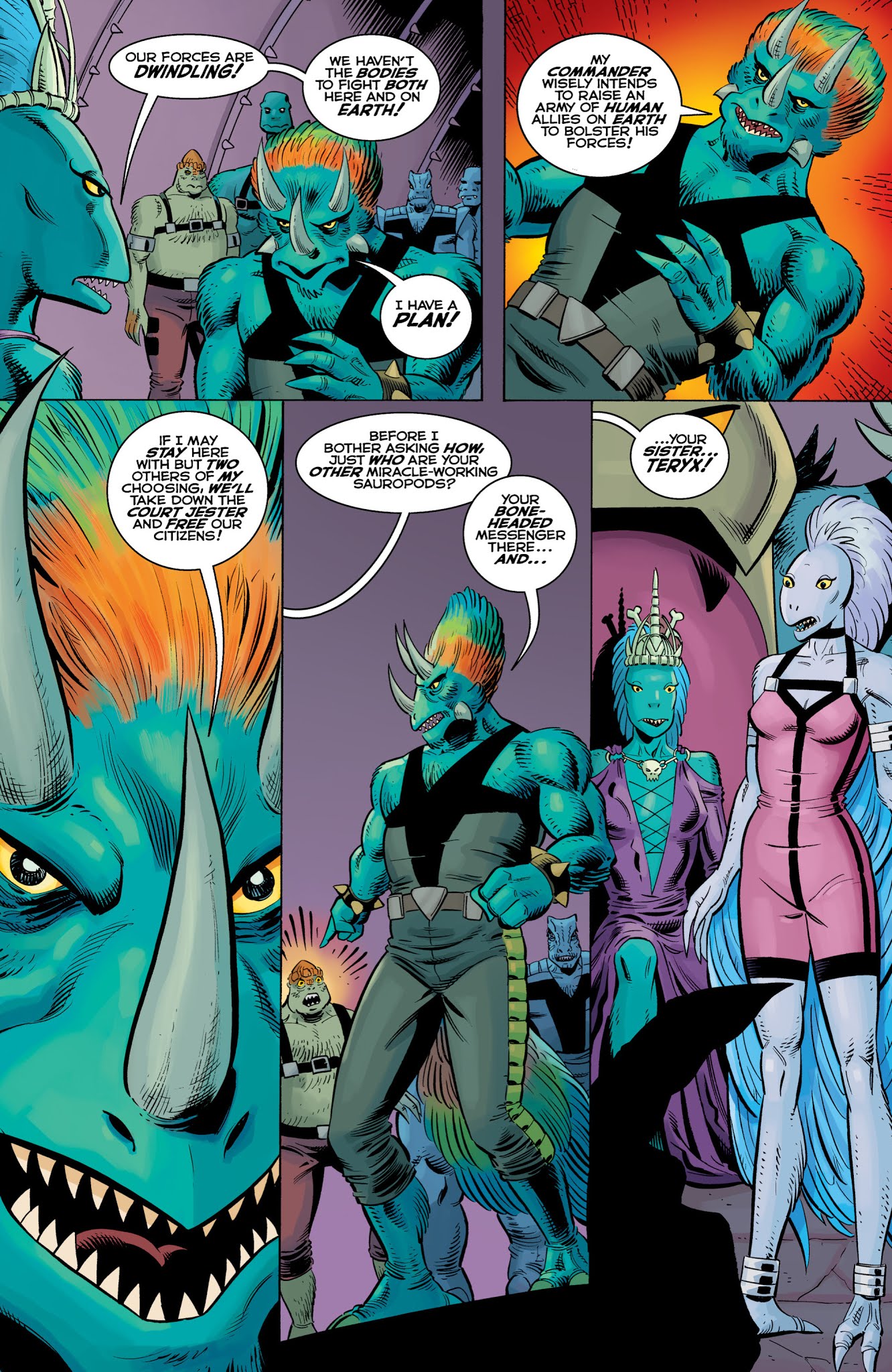 Read online Dinosaucers comic -  Issue #2 - 11