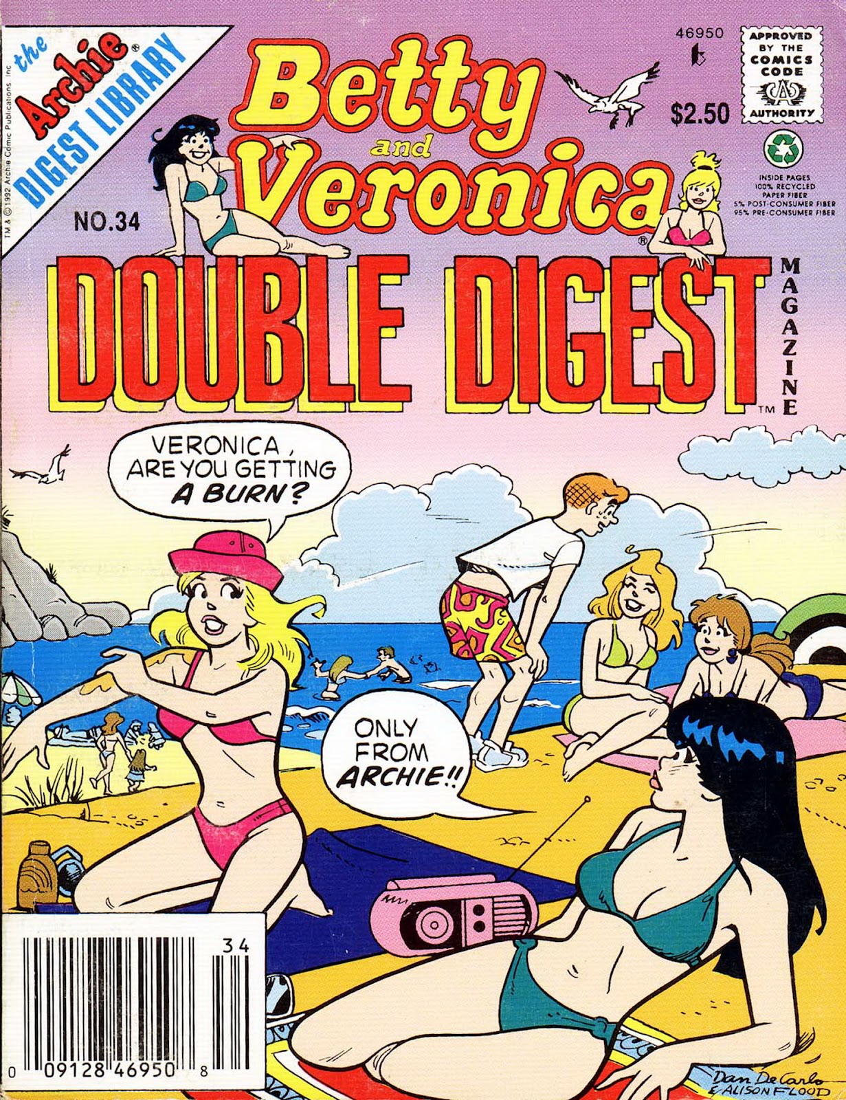 Betty and Veronica Double Digest 34 Page 1