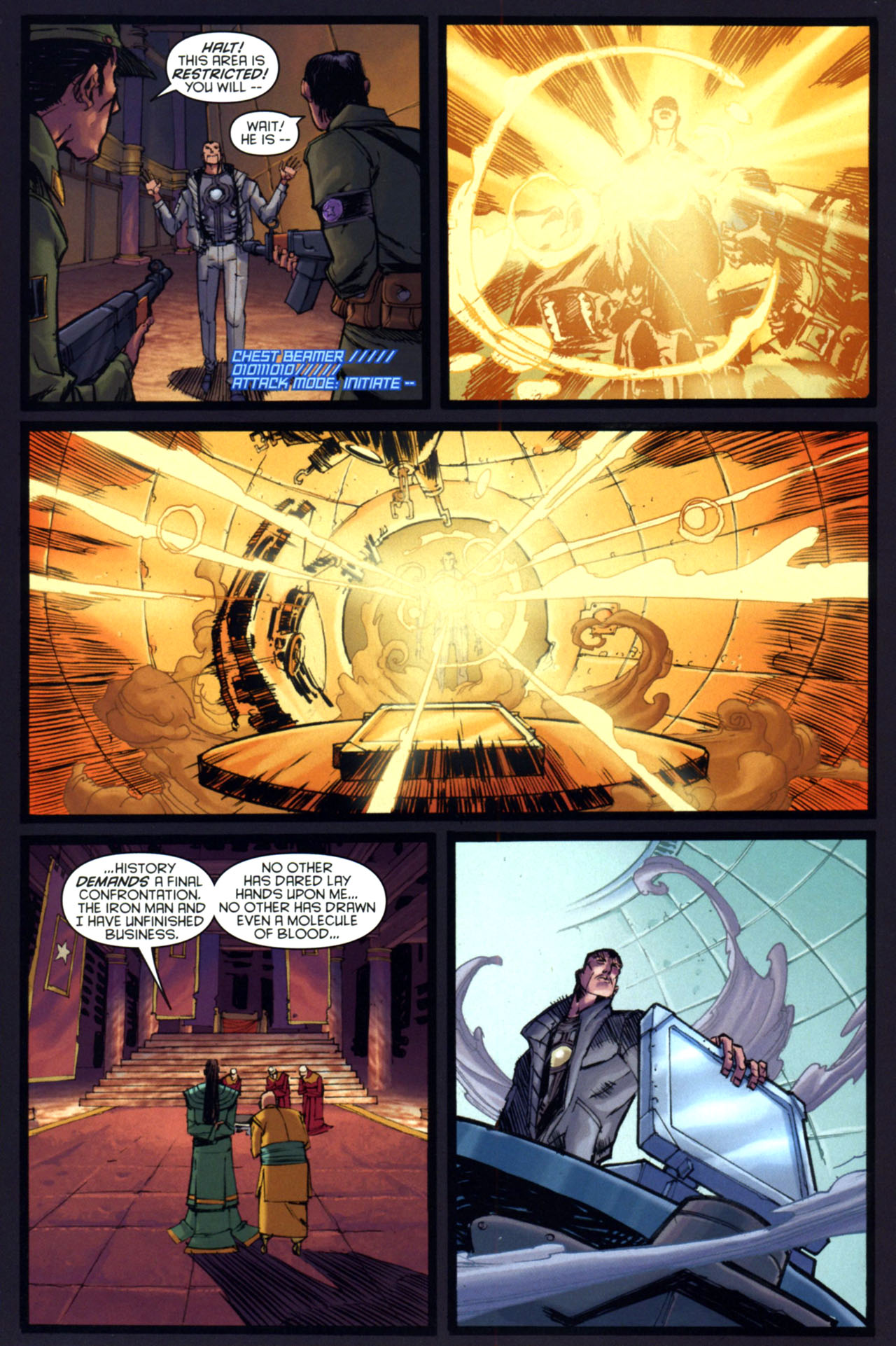 Read online Iron Man: Enter the Mandarin comic -  Issue #5 - 16