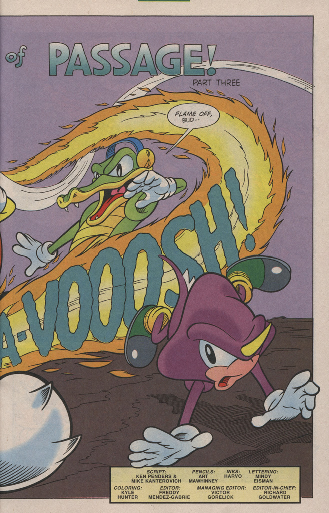 Read online Sonic's Friendly Nemesis, Knuckles comic -  Issue #3 - 7