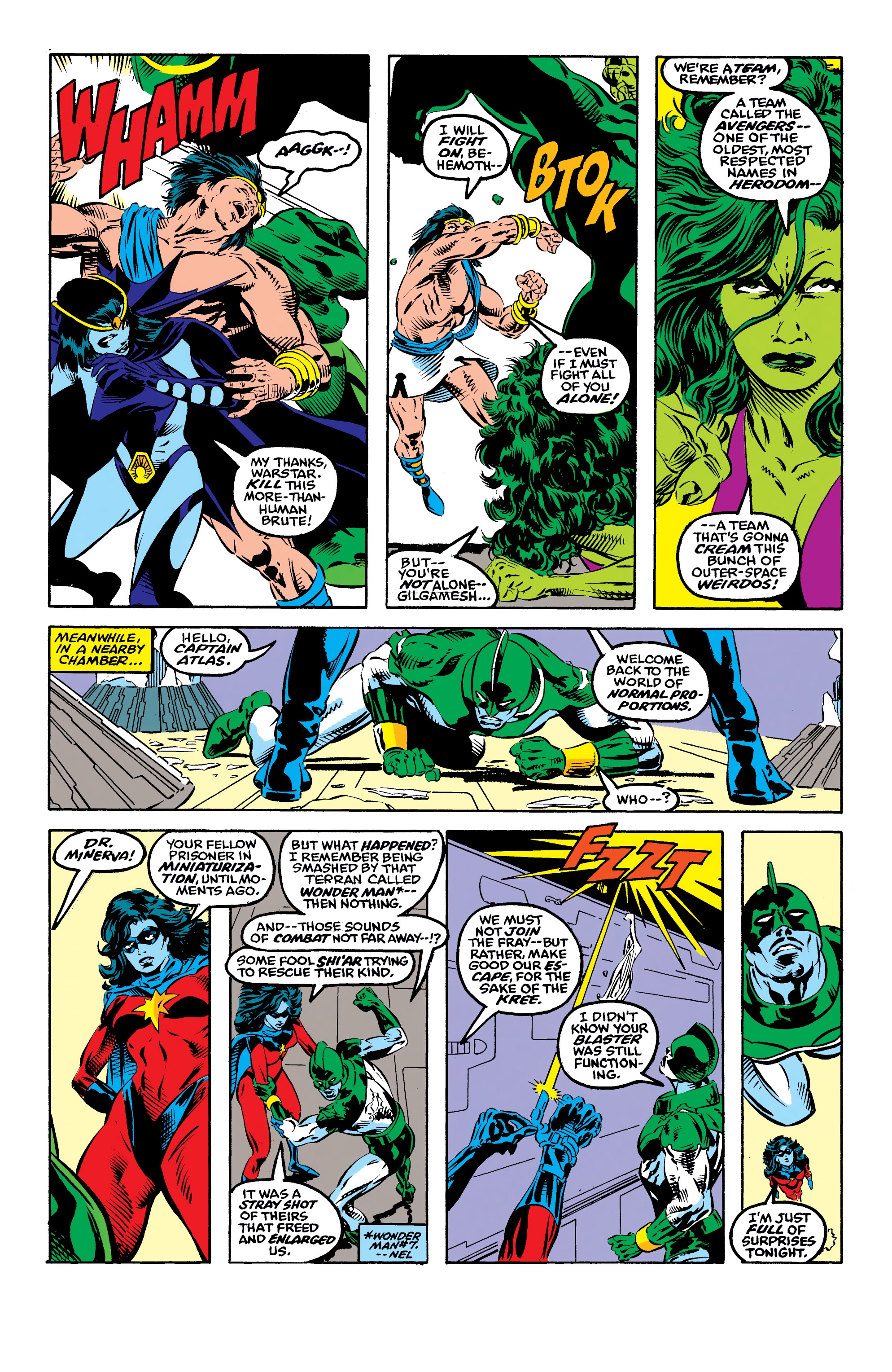 Read online Avengers Epic Collection: Operation Galactic Storm comic -  Issue # TPB (Part 2) - 89