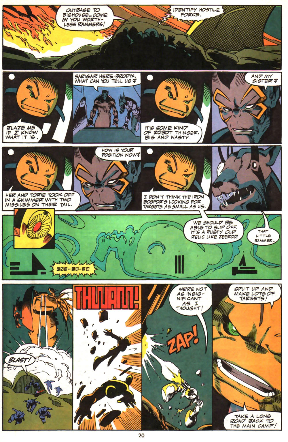 Read online Alien Legion (1987) comic -  Issue #14 - 22