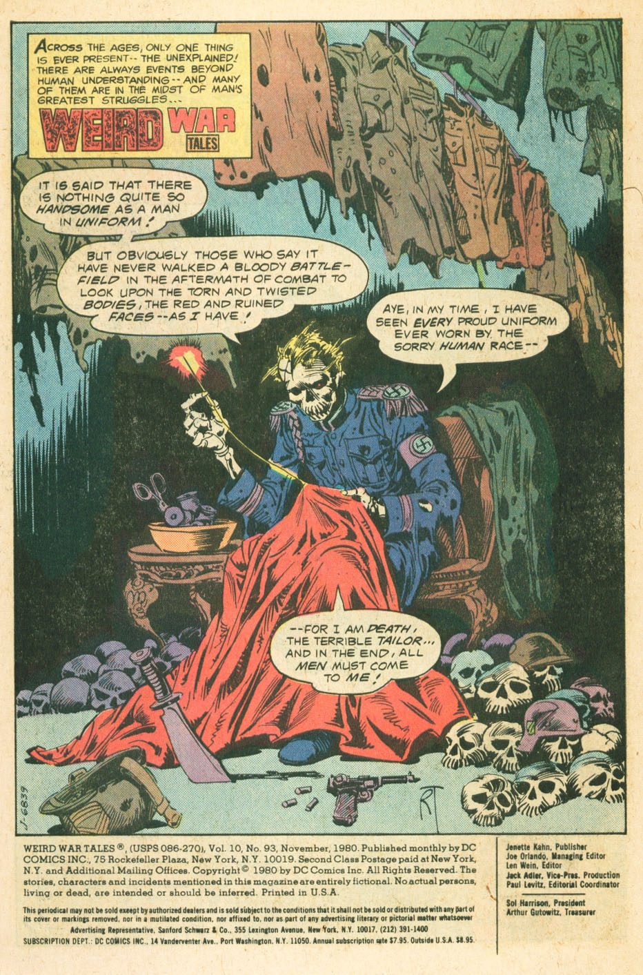 Read online Weird War Tales (1971) comic -  Issue #93 - 3