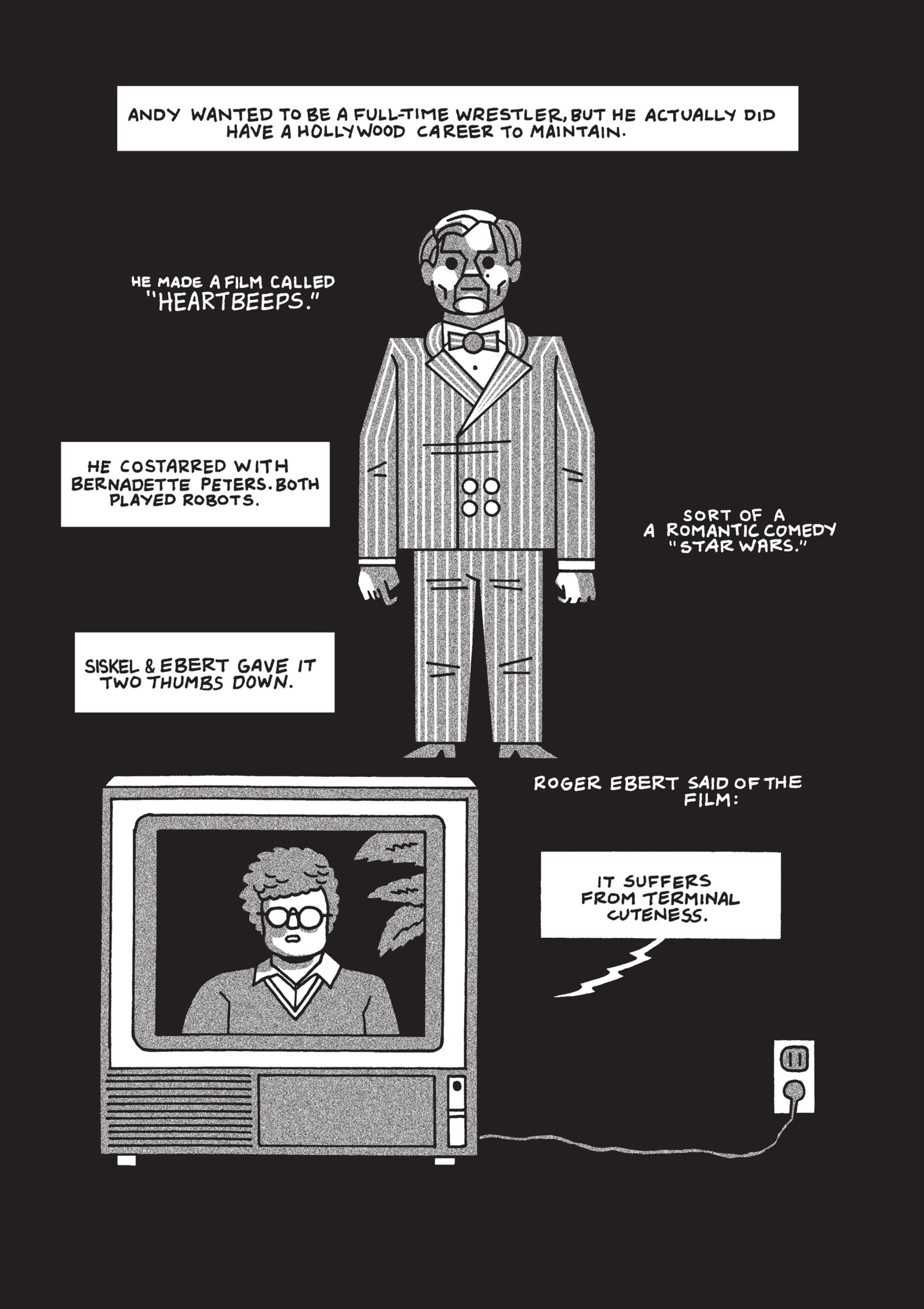 Read online Is This Guy For Real?: The Unbelievable Andy Kaufman comic -  Issue # TPB (Part 2) - 69