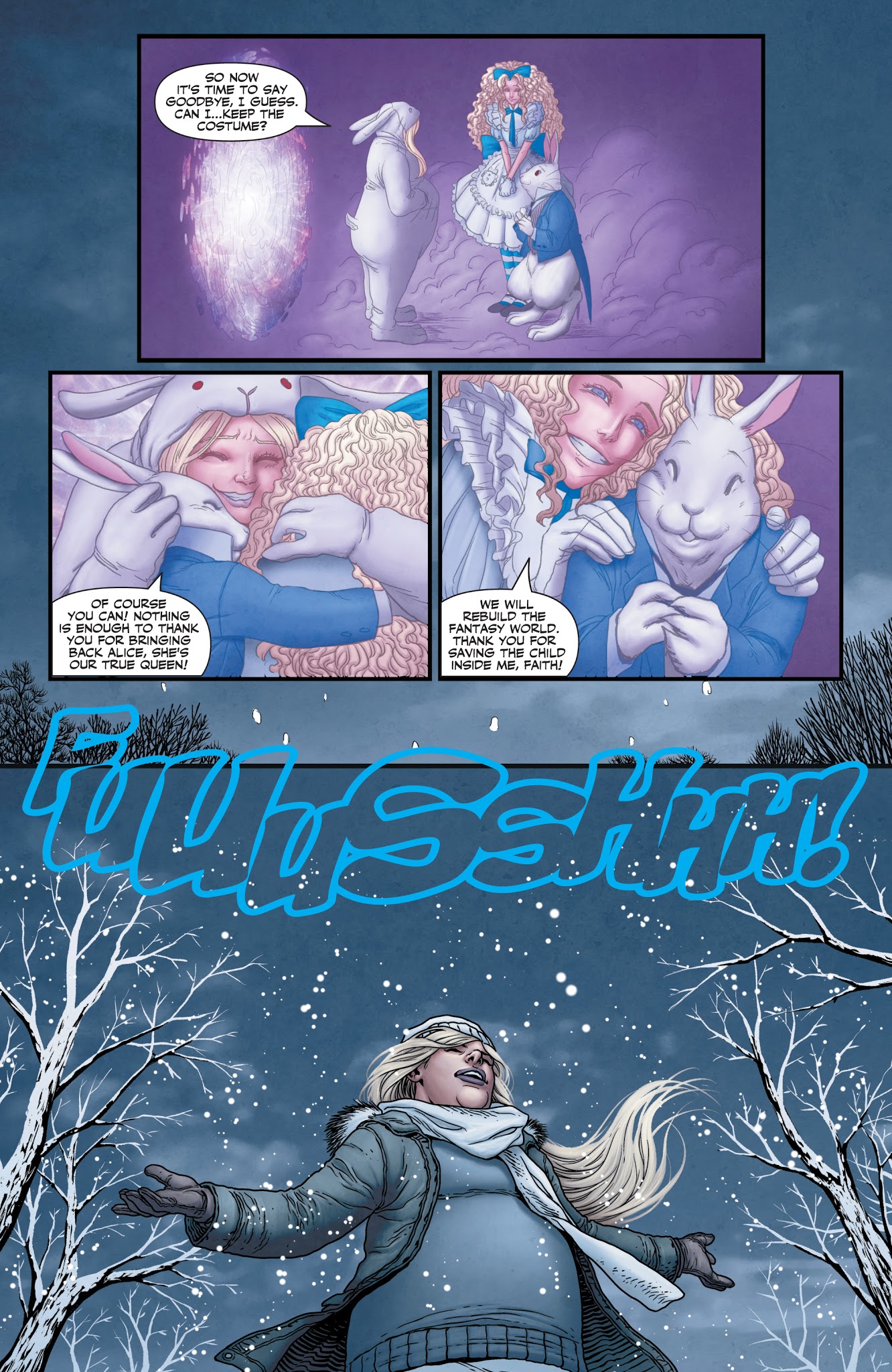 Read online Faith's Winter Wonderland Special comic -  Issue # Full - 21