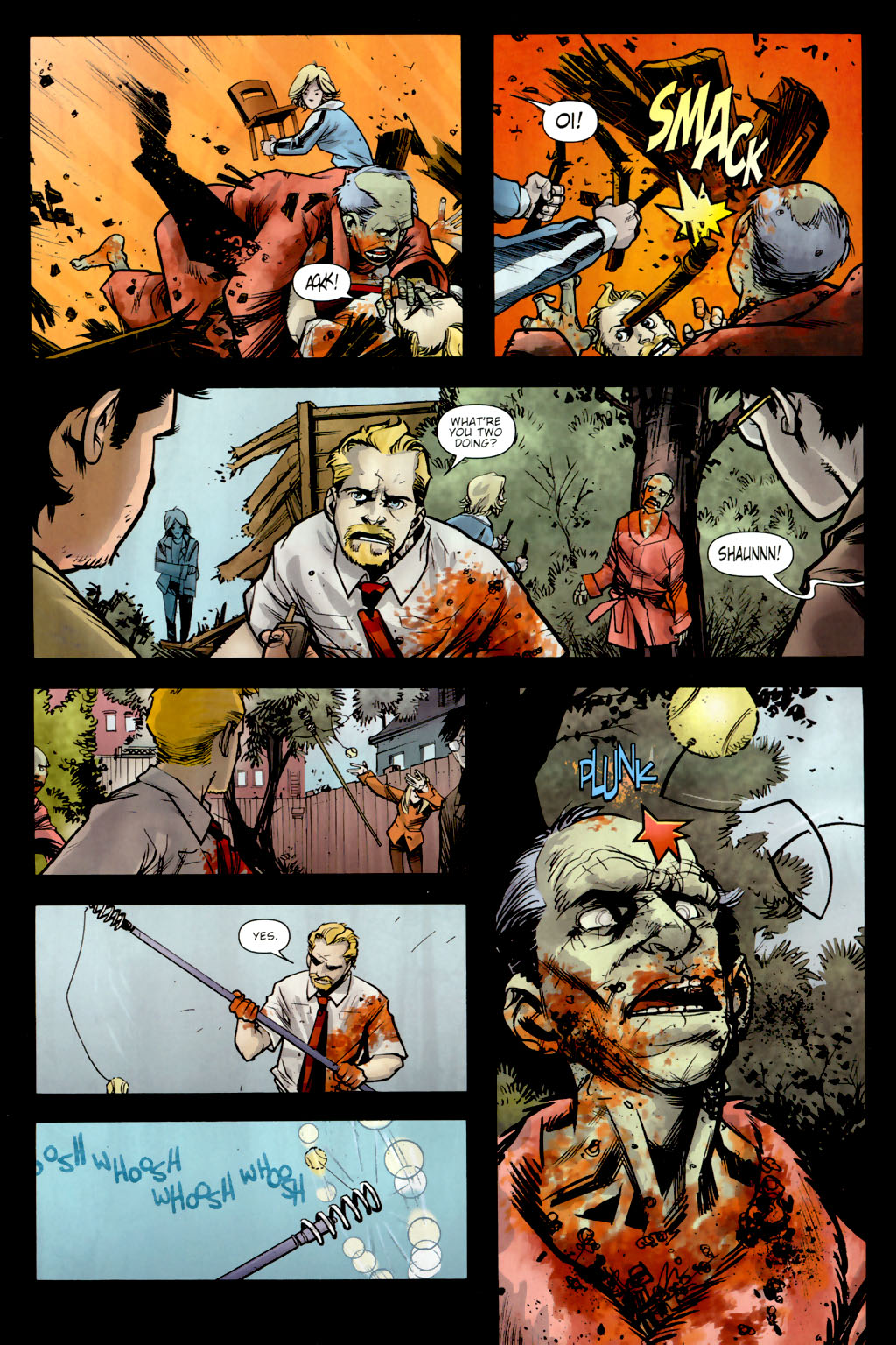 Read online Shaun of the Dead (2005) comic -  Issue #3 - 17