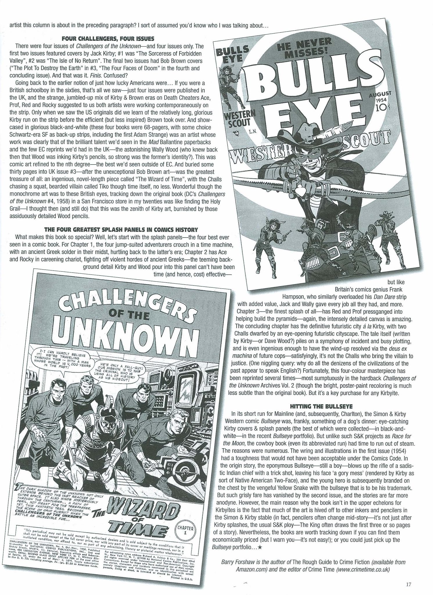 Read online The Jack Kirby Collector comic -  Issue #52 - 18