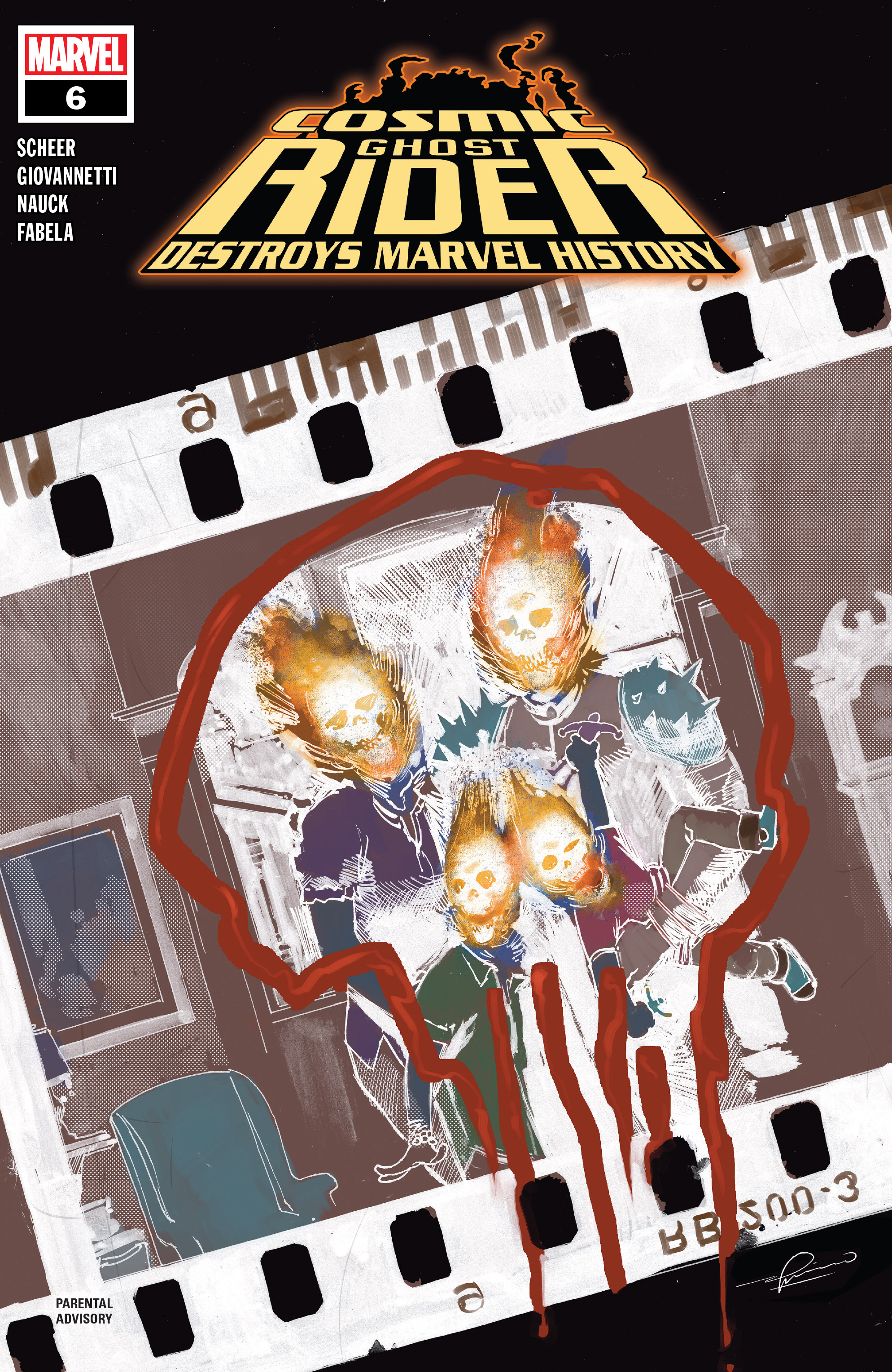 Read online Cosmic Ghost Rider Destroys Marvel History comic -  Issue #6 - 1