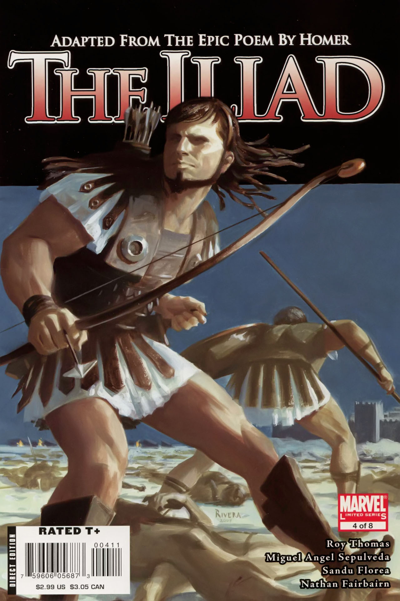 Read online The Iliad comic -  Issue #4 - 1