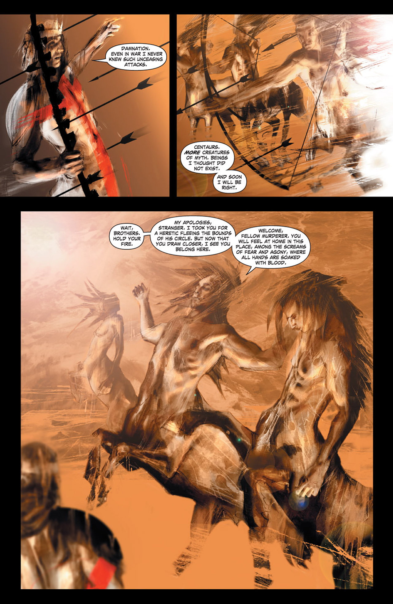 Read online Dante's Inferno comic -  Issue #4 - 11
