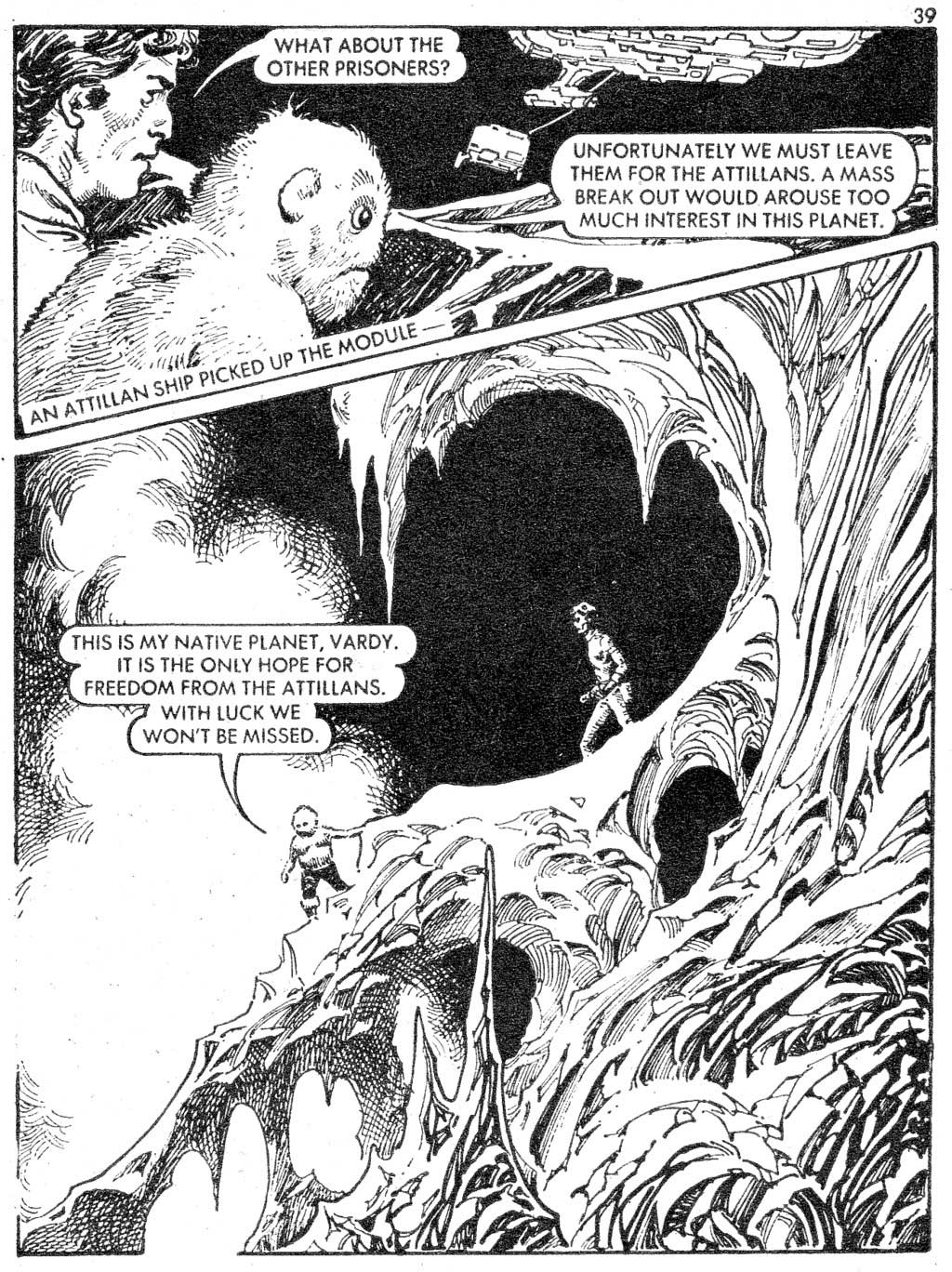 Read online Starblazer comic -  Issue #87 - 39