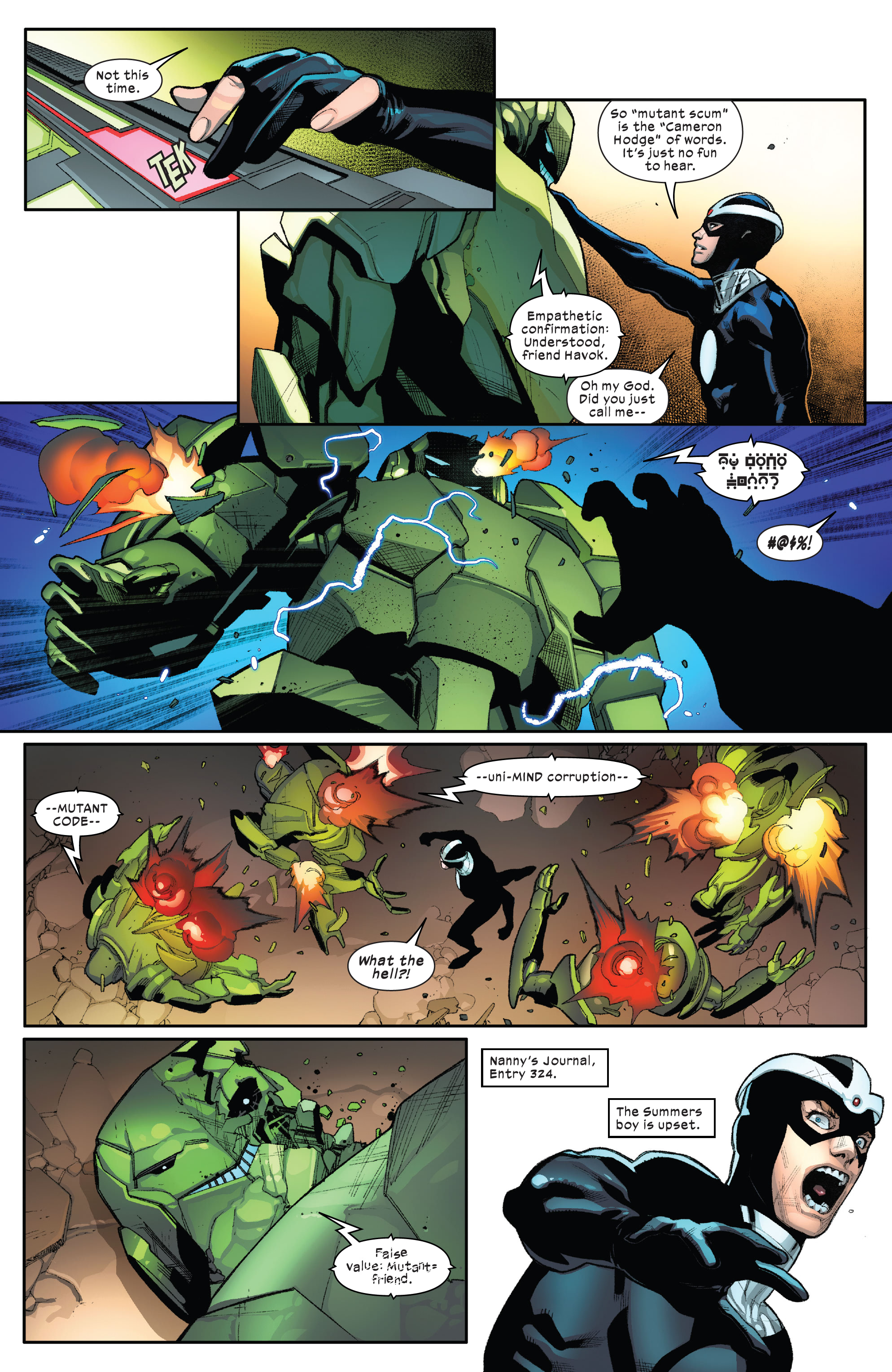 Read online Hellions comic -  Issue #8 - 22