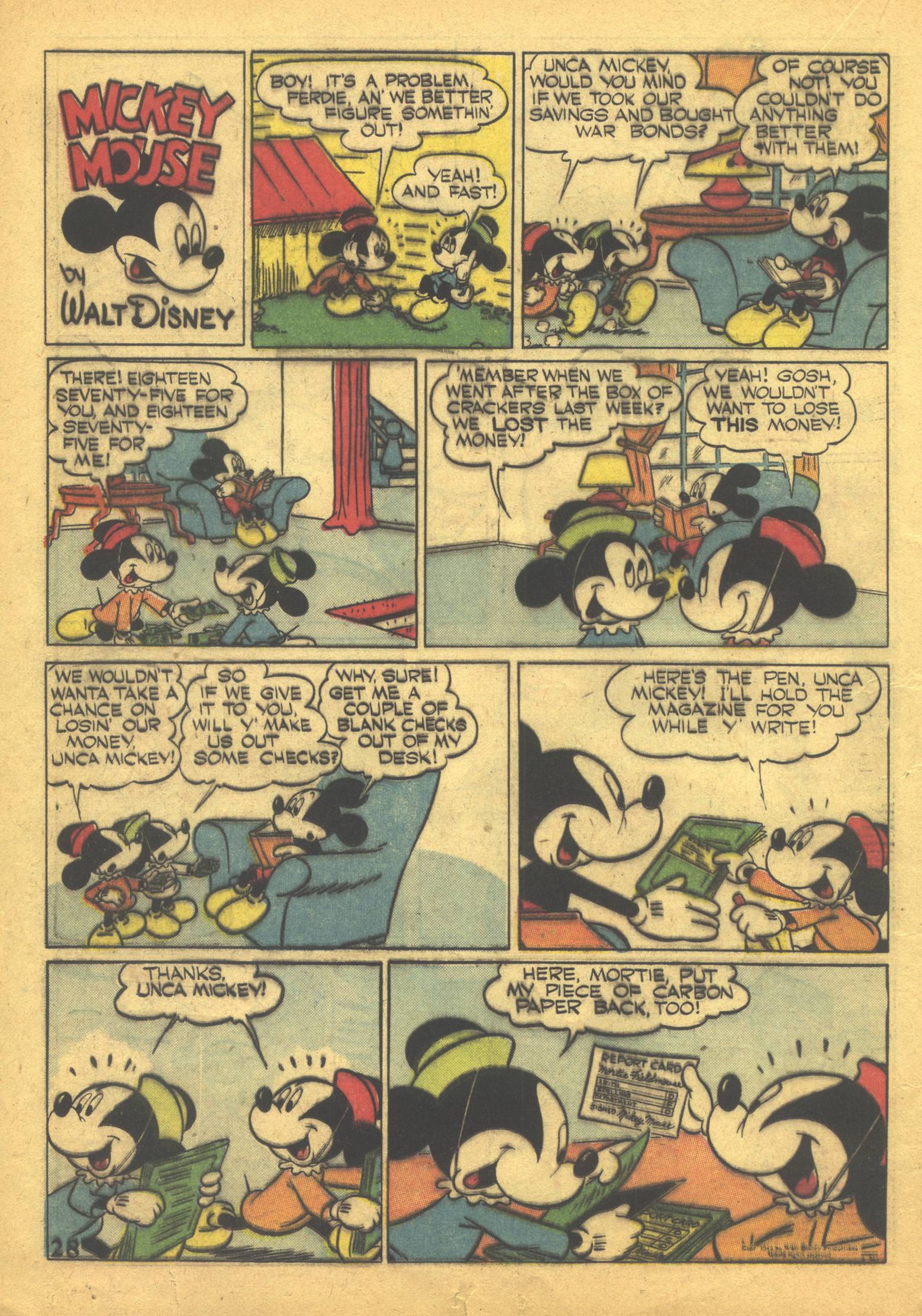 Read online Walt Disney's Comics and Stories comic -  Issue #41 - 30