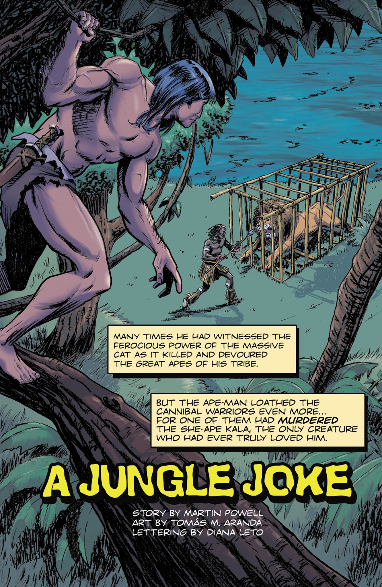 Read online Edgar Rice Burroughs' Jungle Tales of Tarzan comic -  Issue # TPB (Part 2) - 27