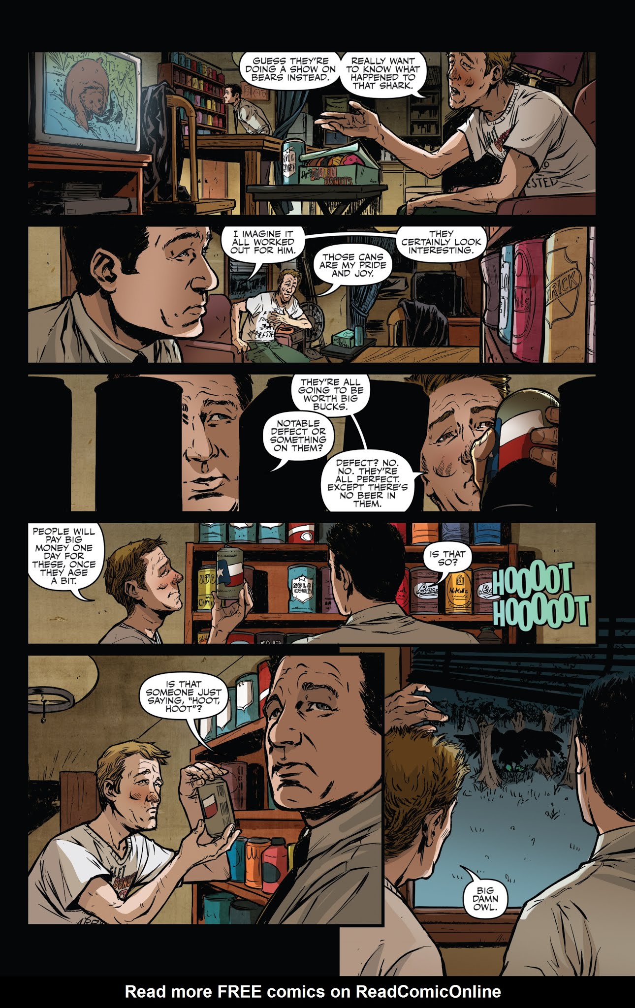 Read online The X-Files: Case Files-Hoot Goes There? comic -  Issue #1 - 15