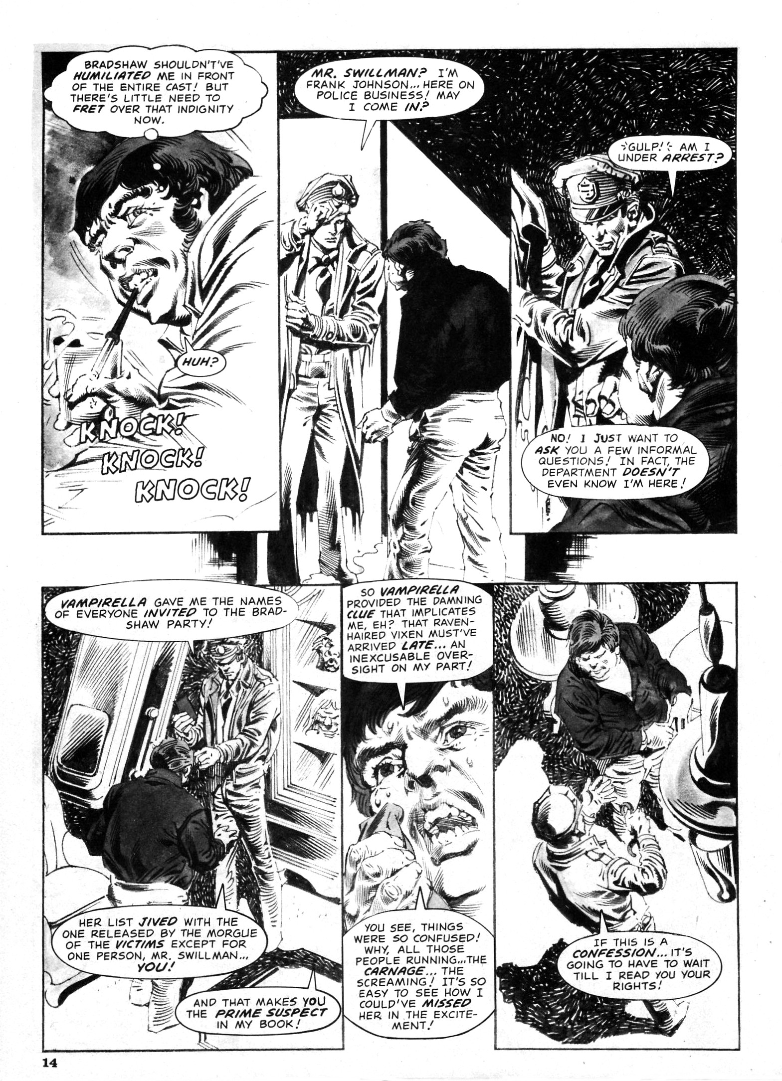 Read online Vampirella (1969) comic -  Issue #92 - 14