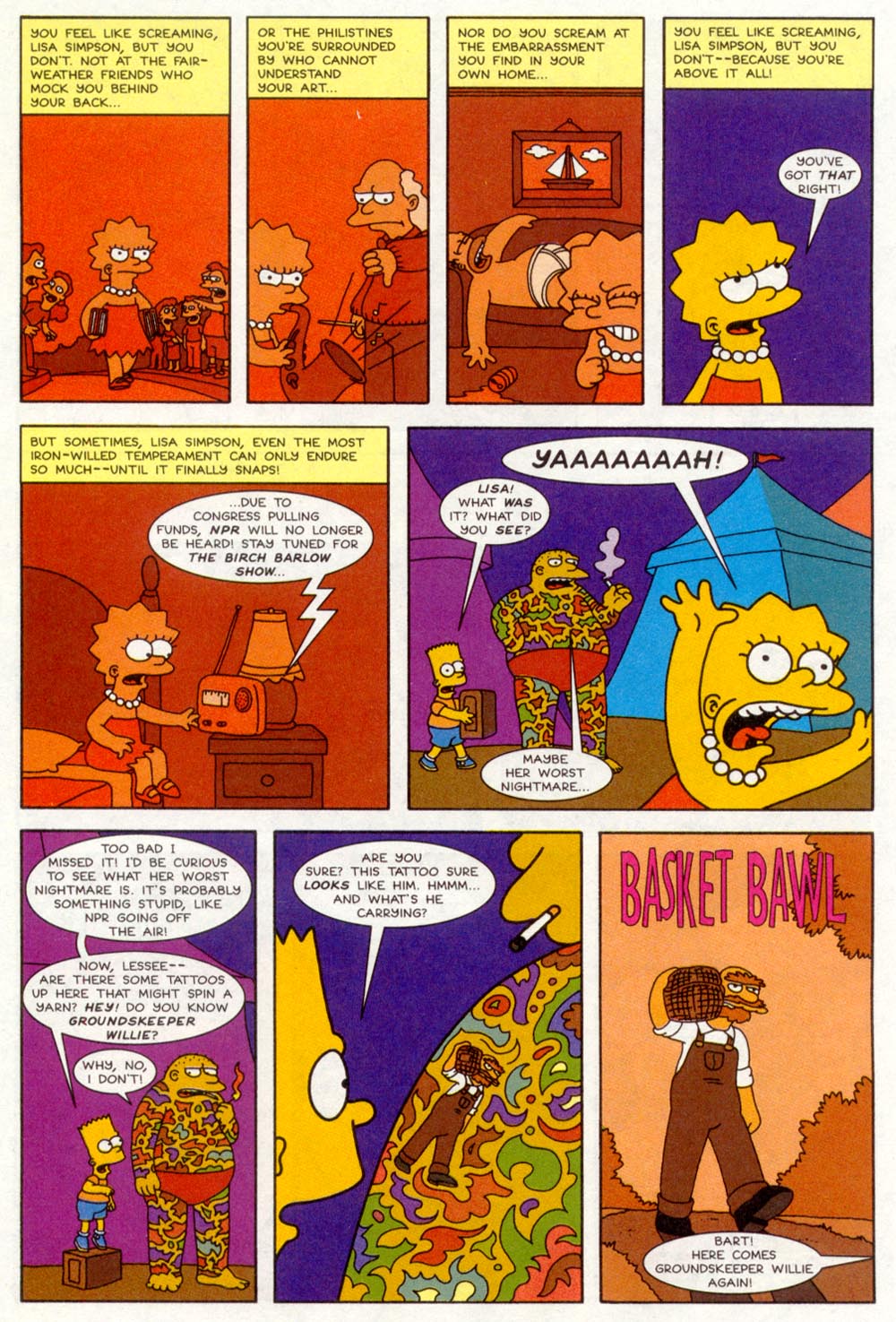 Read online Treehouse of Horror comic -  Issue #4 - 22