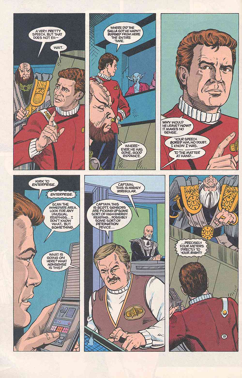 Read online Star Trek (1989) comic -  Issue #12 - 23