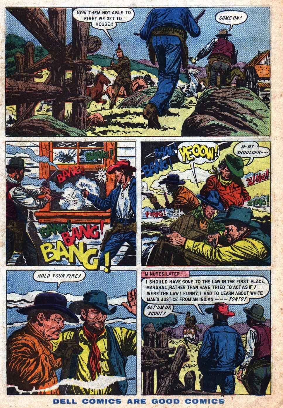 Read online Lone Ranger's Companion Tonto comic -  Issue #23 - 34