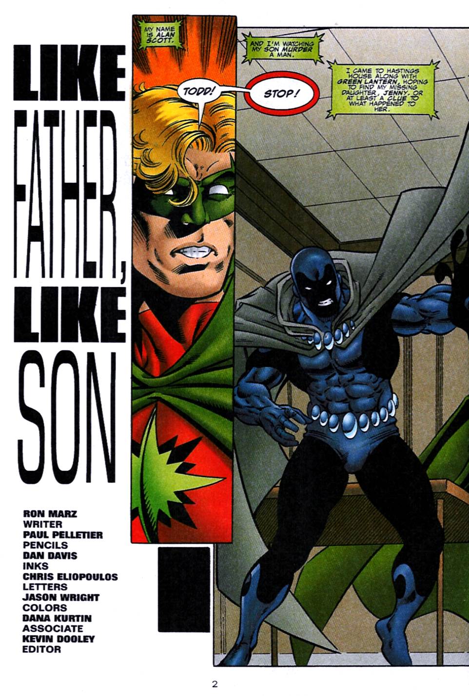 Read online Green Lantern/Sentinel: Heart of Darkness comic -  Issue #2 - 3