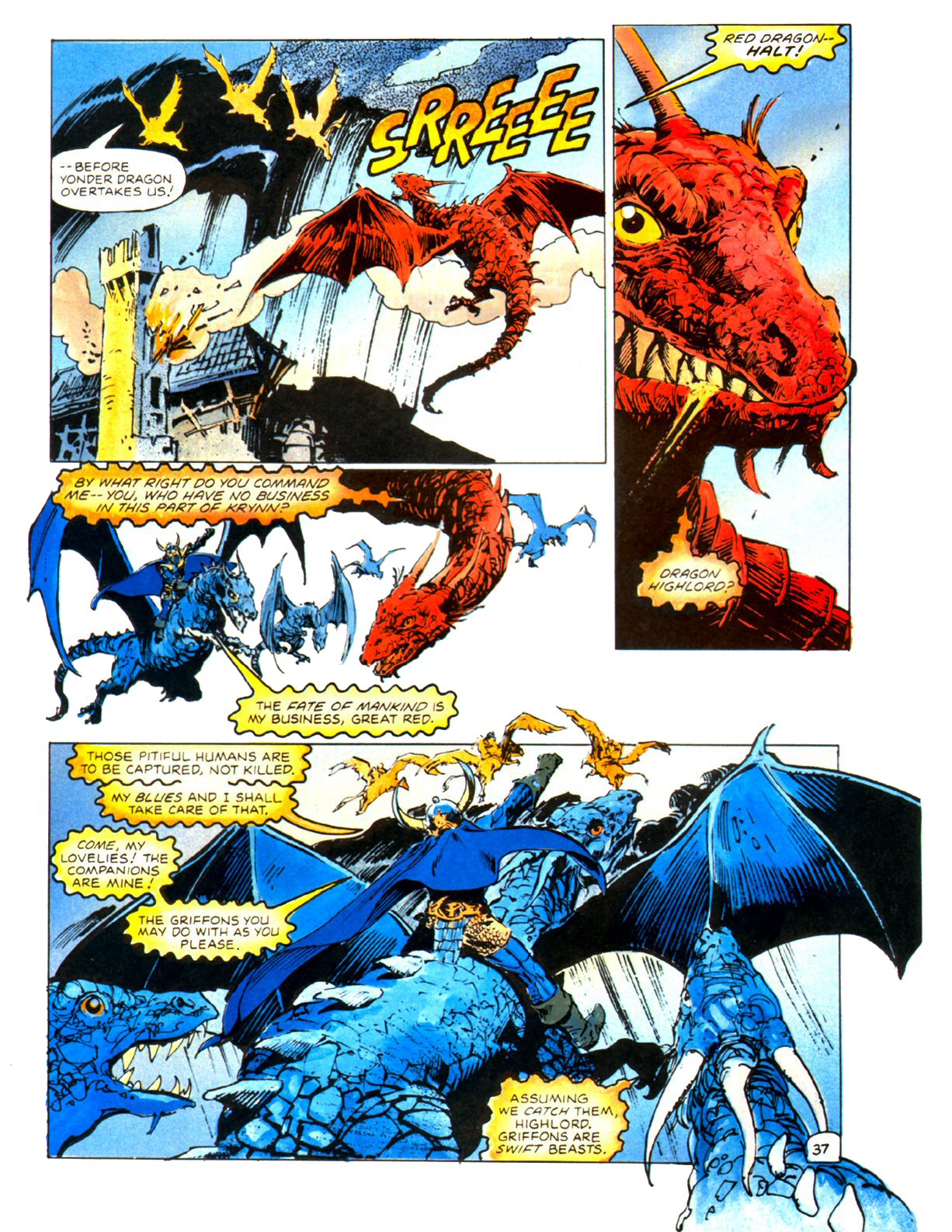 Read online Dragonlance Saga comic -  Issue #3 - 40