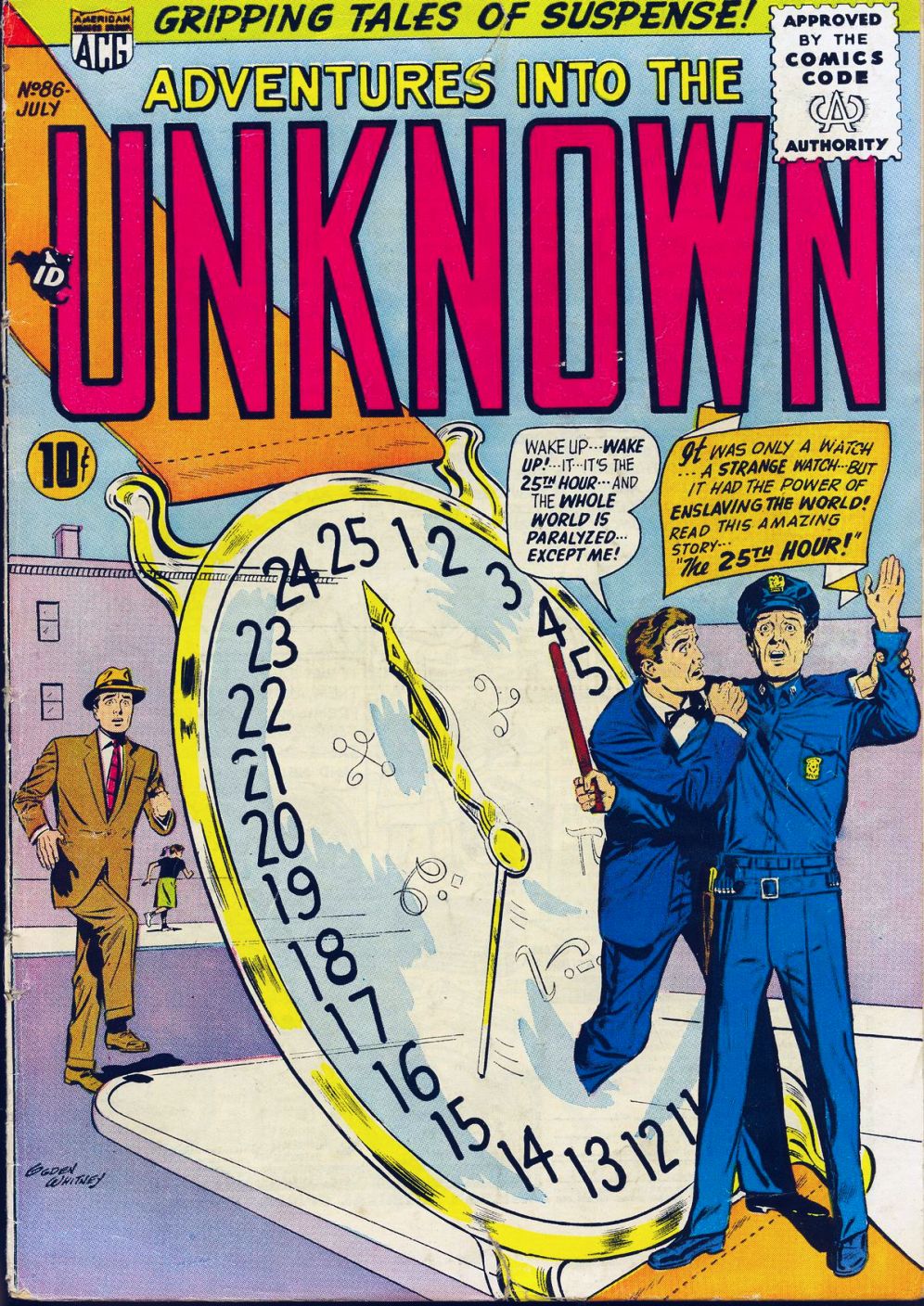 Read online Adventures Into The Unknown comic -  Issue #86 - 1