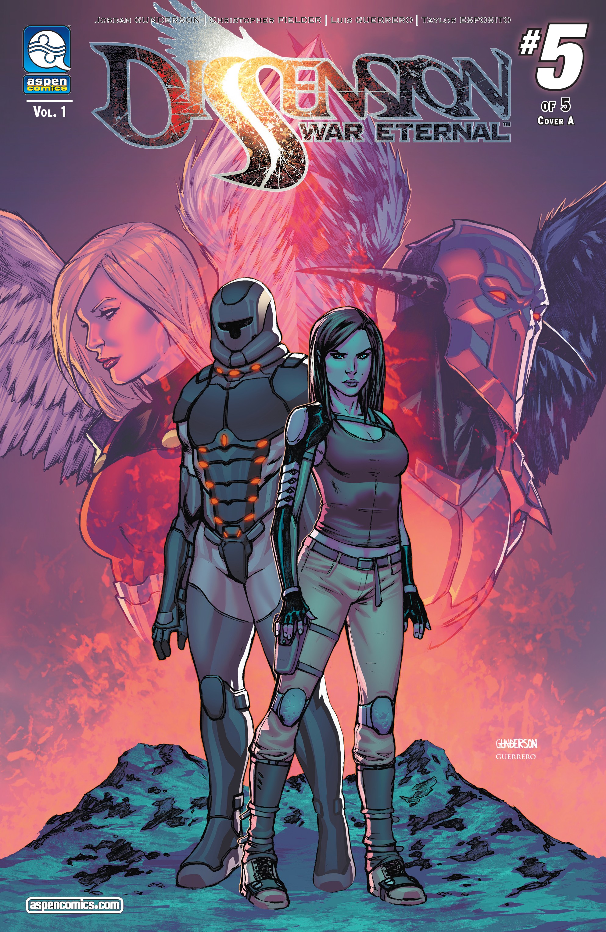 Read online Dissension: War Eternal comic -  Issue #5 - 1