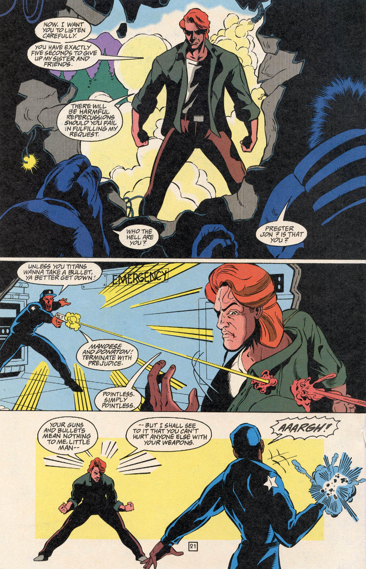 Read online Team Titans comic -  Issue #19 - 25