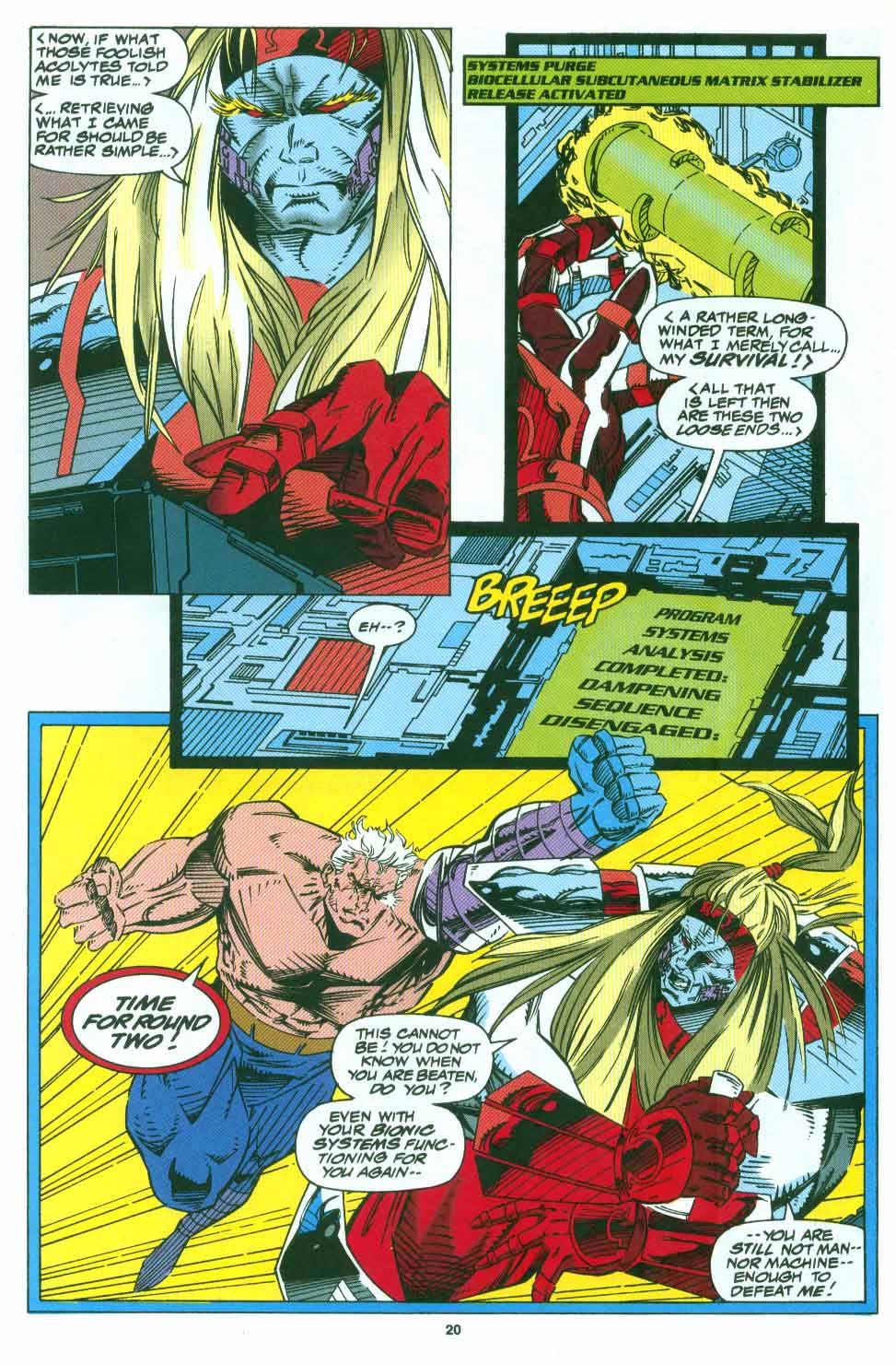 Read online Cable (1993) comic -  Issue #9 - 22