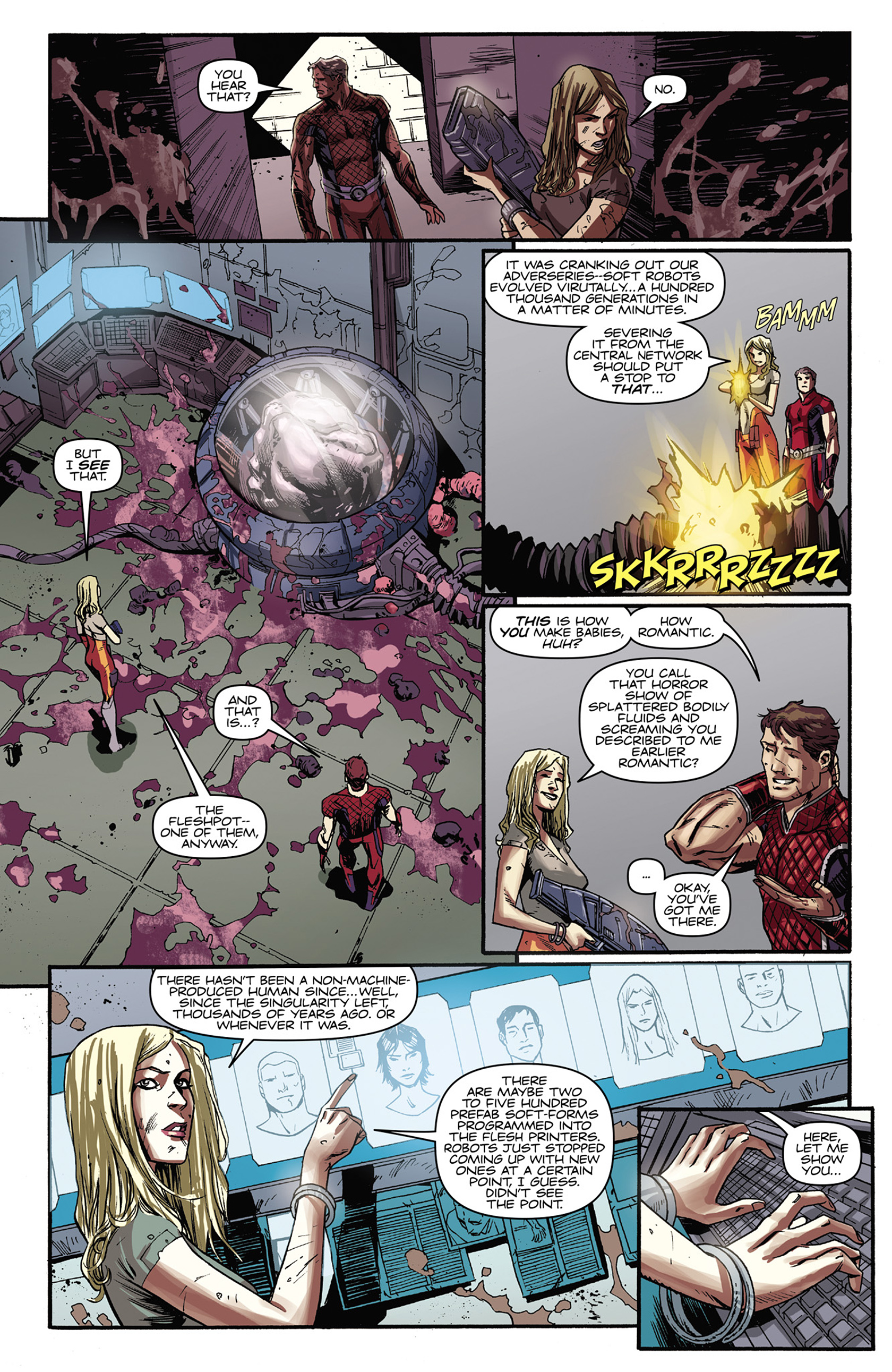 Read online Magnus Robot Fighter (2014) comic -  Issue #8 - 10