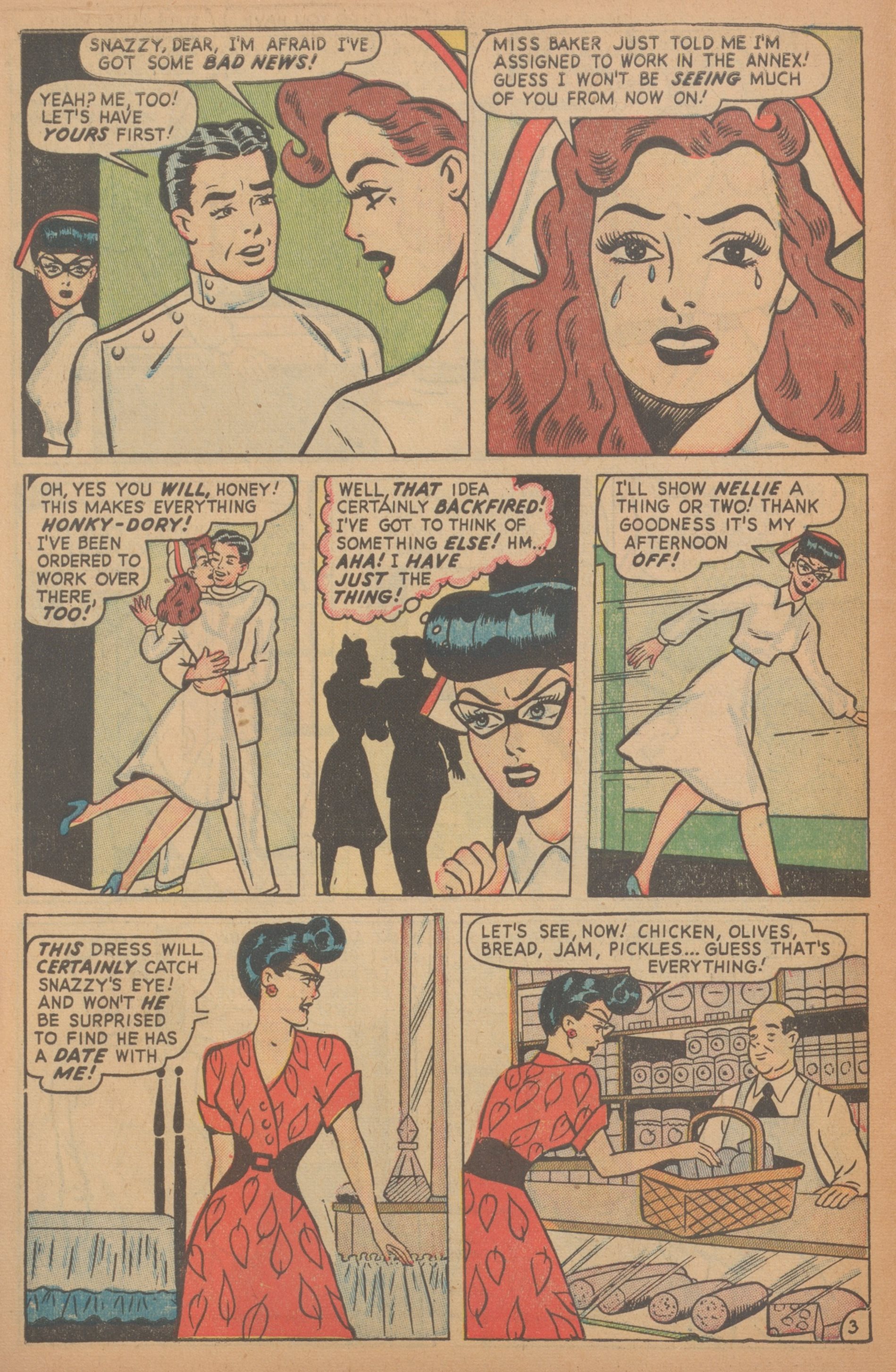 Read online Nellie The Nurse (1945) comic -  Issue #18 - 12