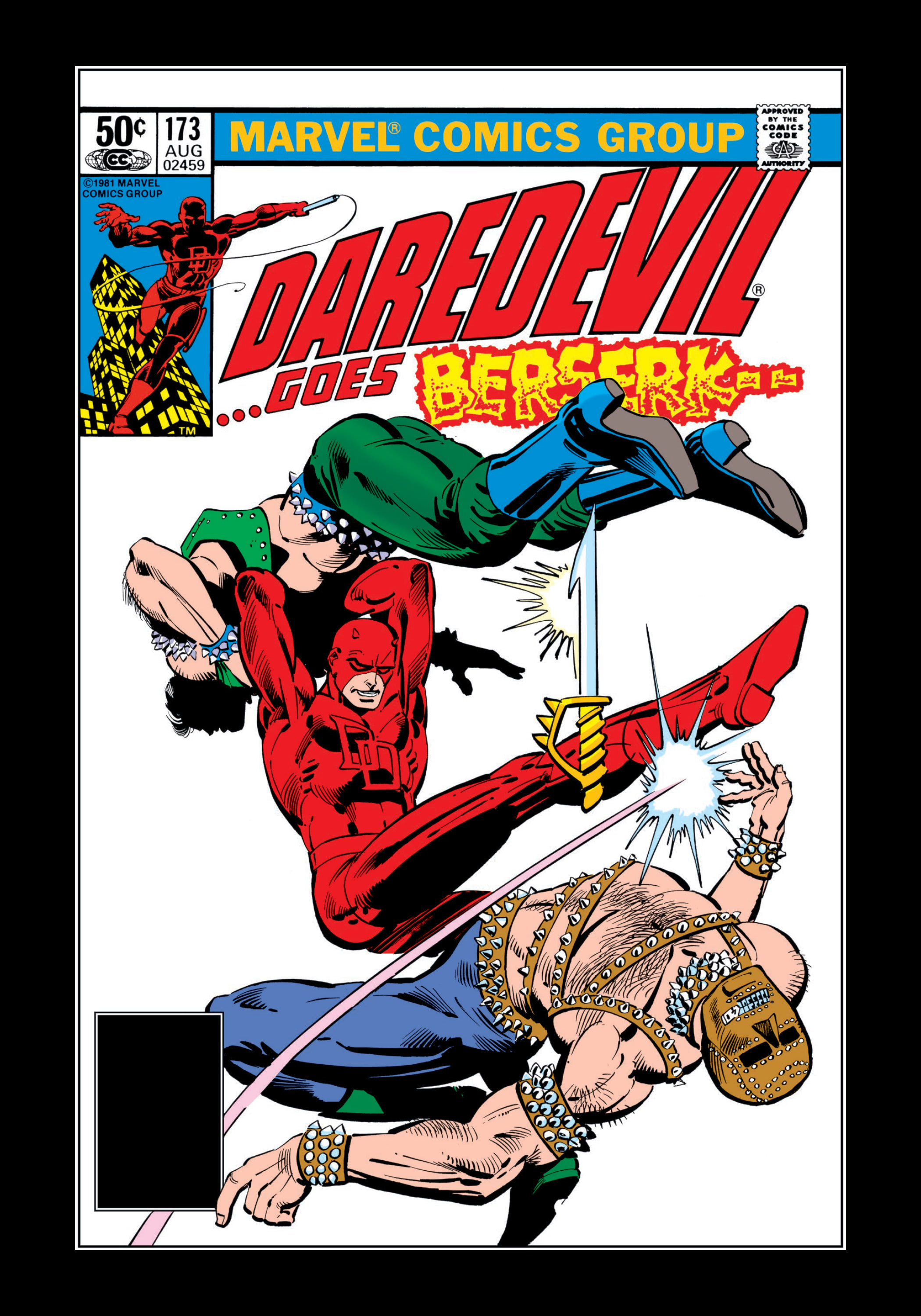 Read online Marvel Masterworks: Daredevil comic -  Issue # TPB 16 (Part 1) - 7