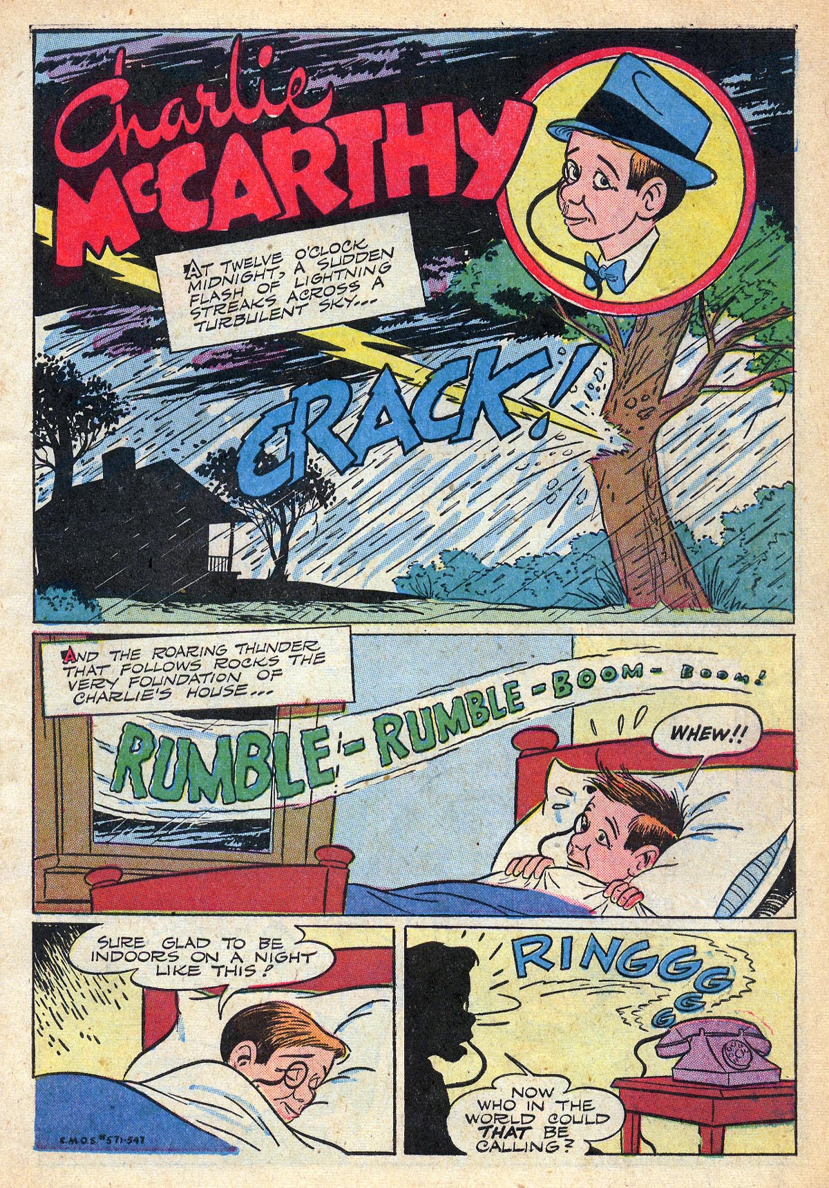 Read online Four Color Comics comic -  Issue #571 - 3