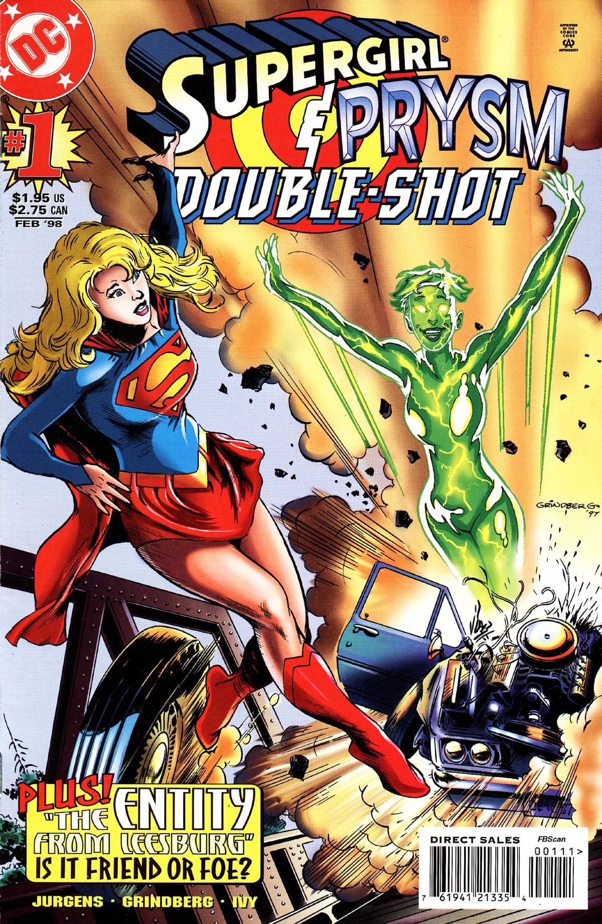 Read online Supergirl/Prysm Double-Shot comic -  Issue # Full - 1