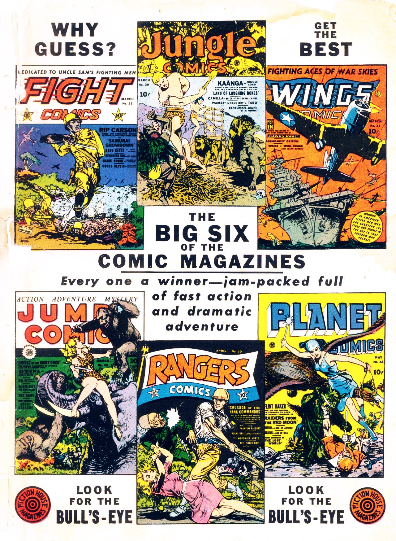 Read online Wings Comics comic -  Issue #31 - 66