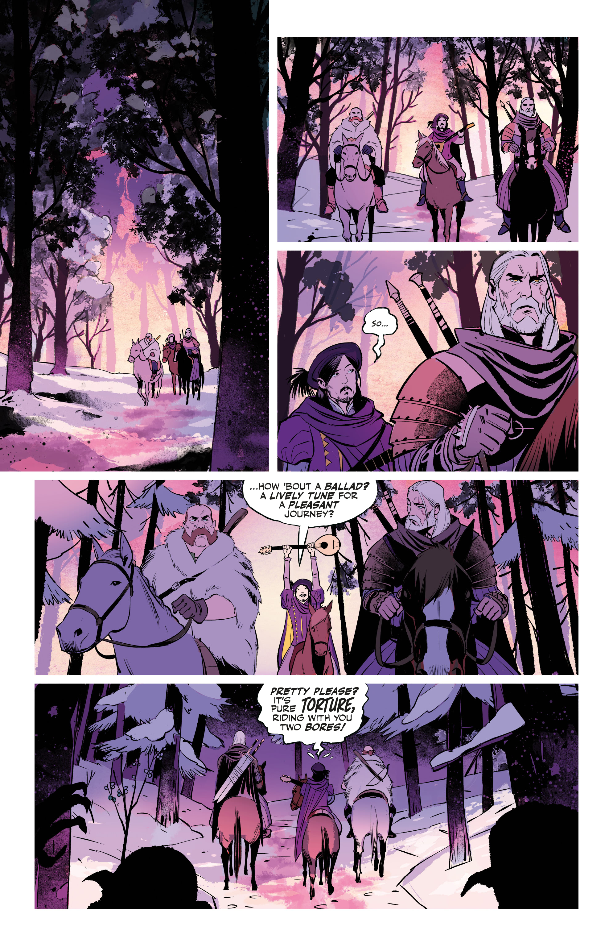 Read online The Witcher: The Ballad of Two Wolves comic -  Issue #3 - 6