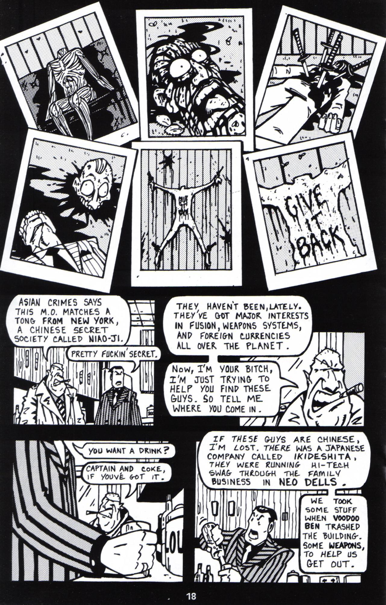Read online La Cosa Nostroid comic -  Issue #4 - 20