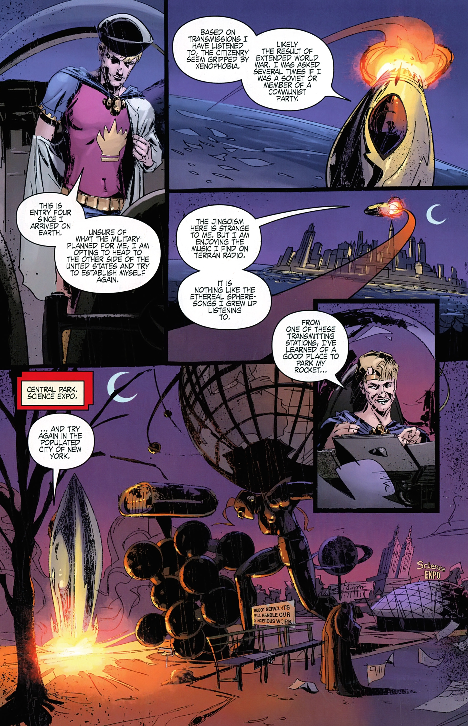 Read online Marvel Boy: The Uranian comic -  Issue #1 - 15