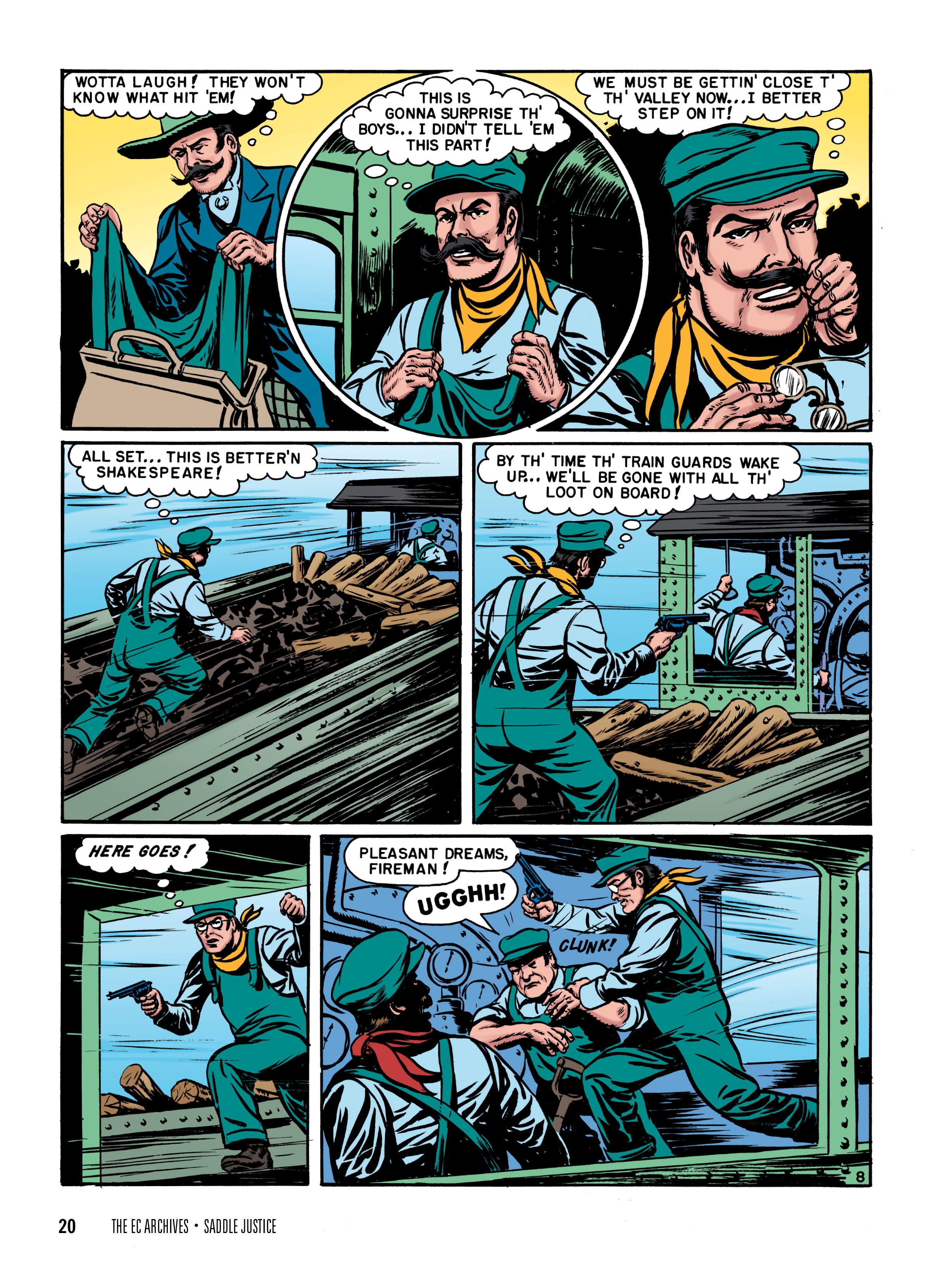 Read online The EC Archives: Saddle Justice comic -  Issue # TPB (Part 1) - 22