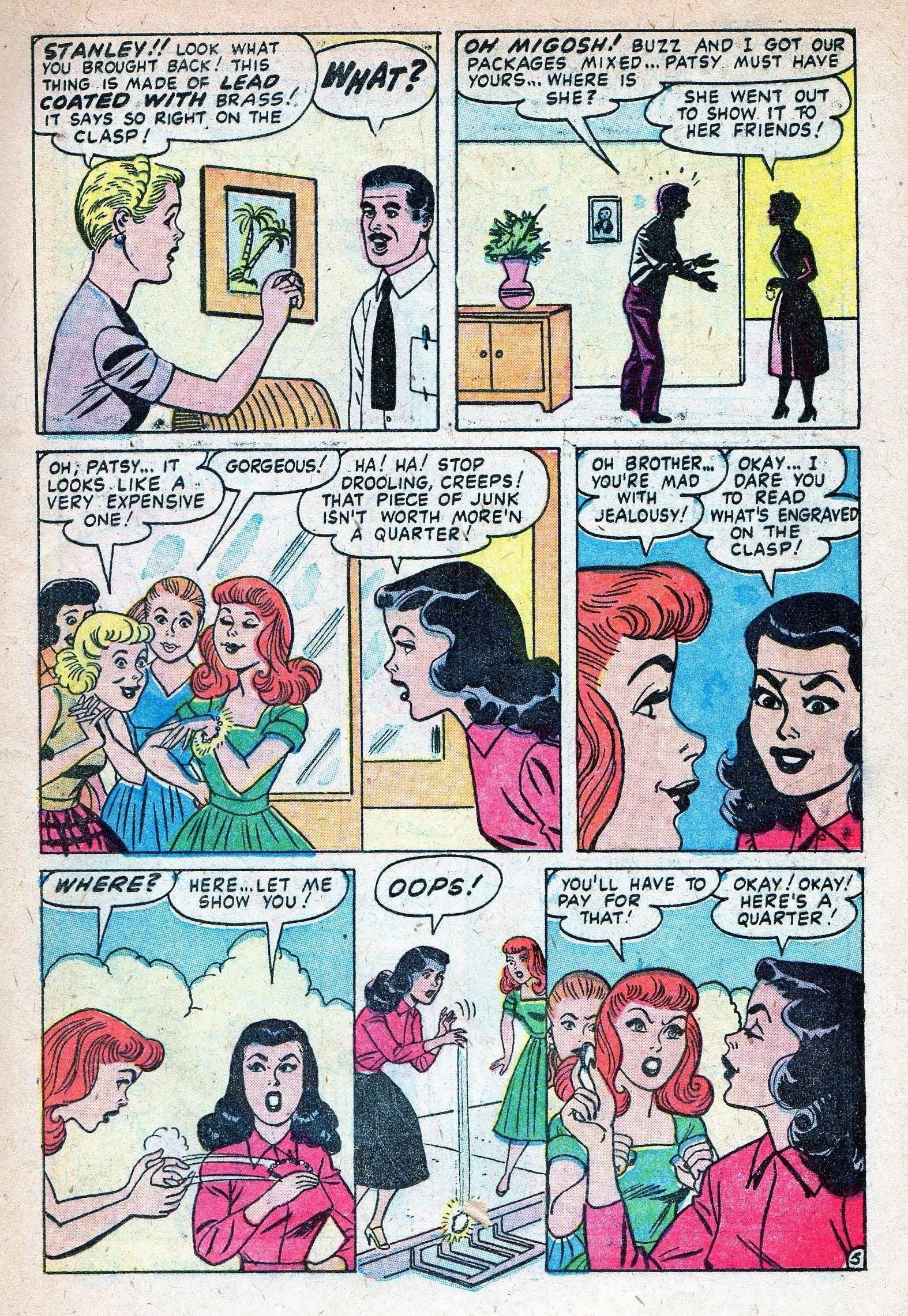 Read online Patsy and Hedy comic -  Issue #38 - 17