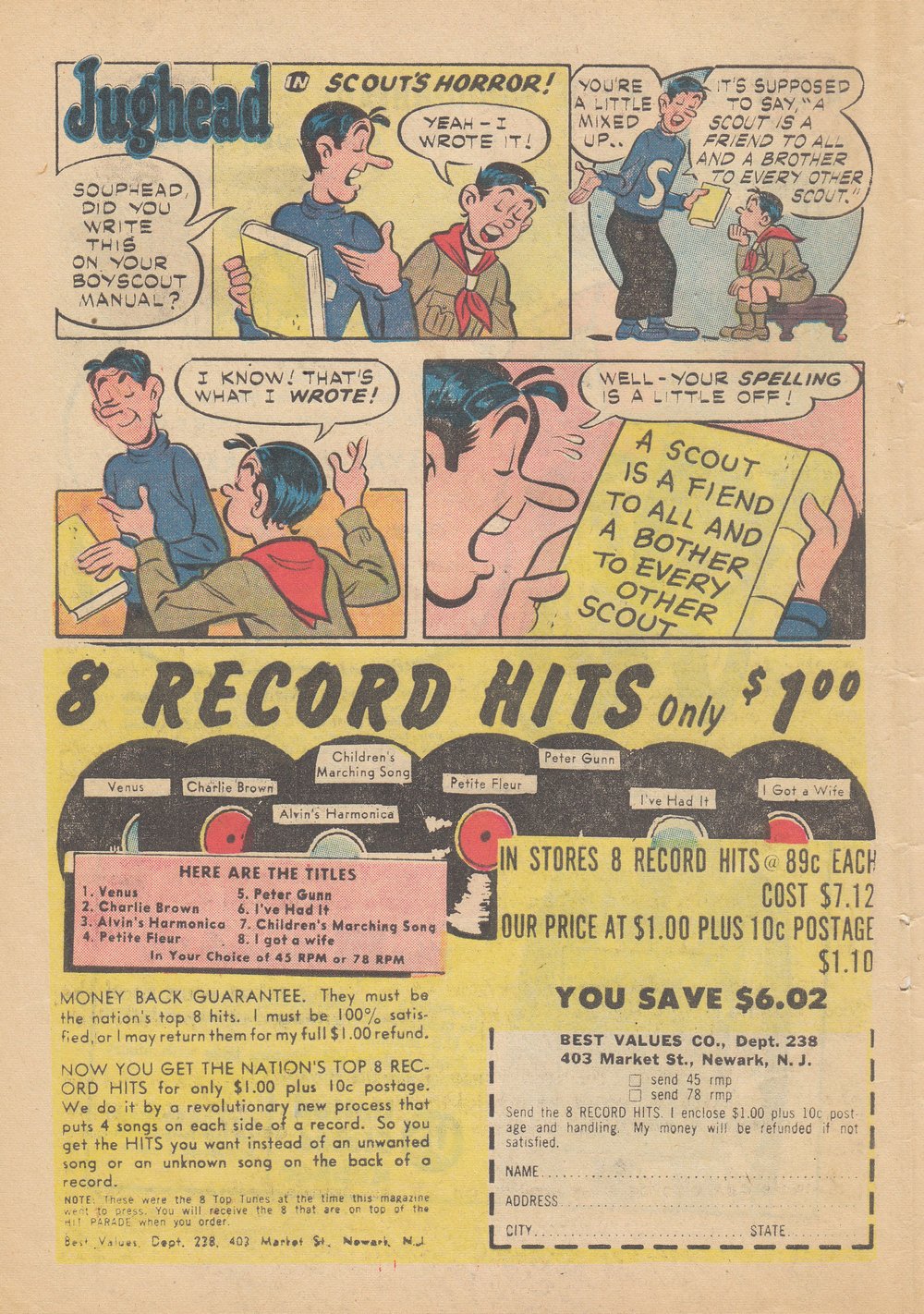 Read online Archie's Pal Jughead comic -  Issue #55 - 10