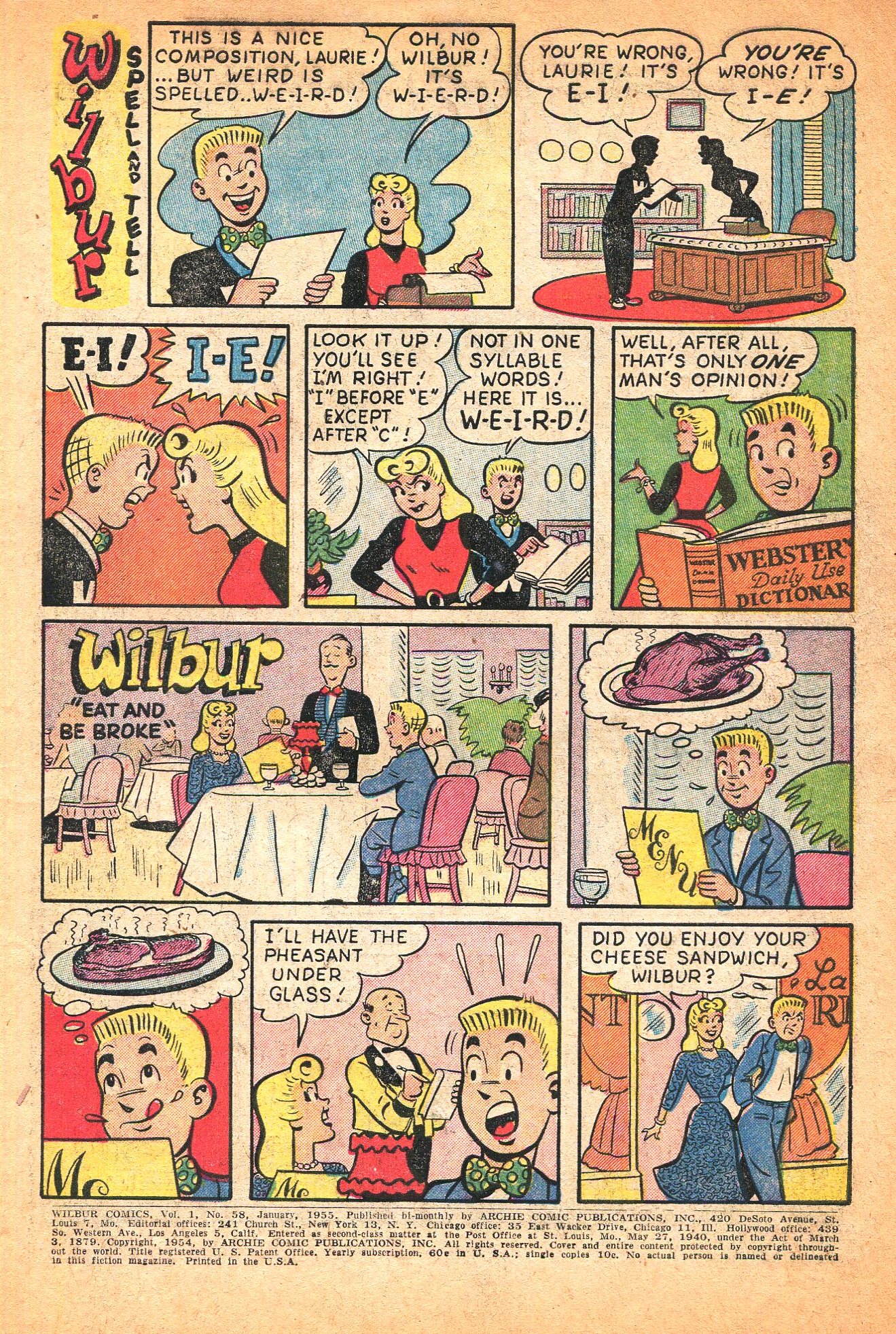 Read online Wilbur Comics comic -  Issue #58 - 3