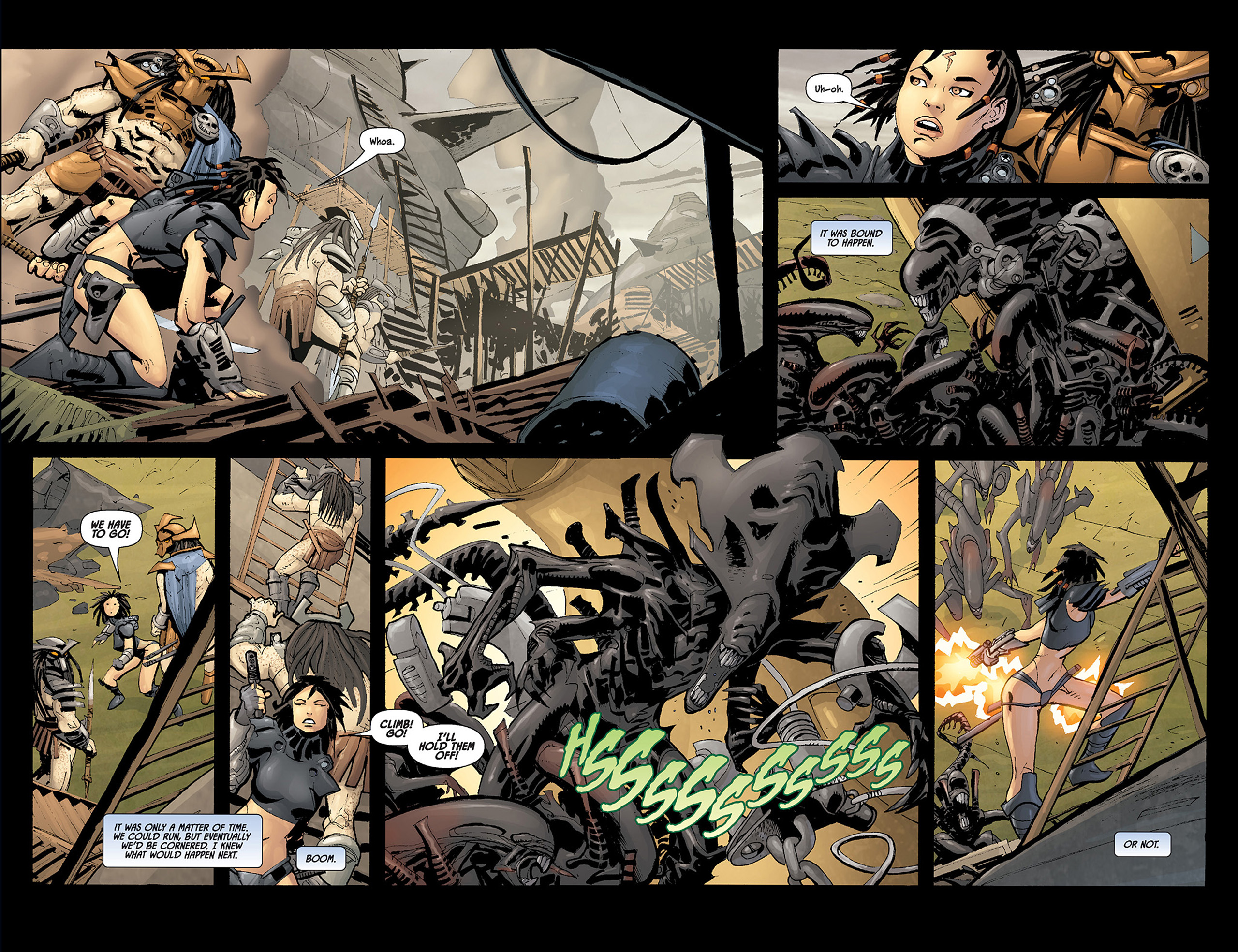 Read online Aliens vs. Predator: Three World War comic -  Issue #6 - 18