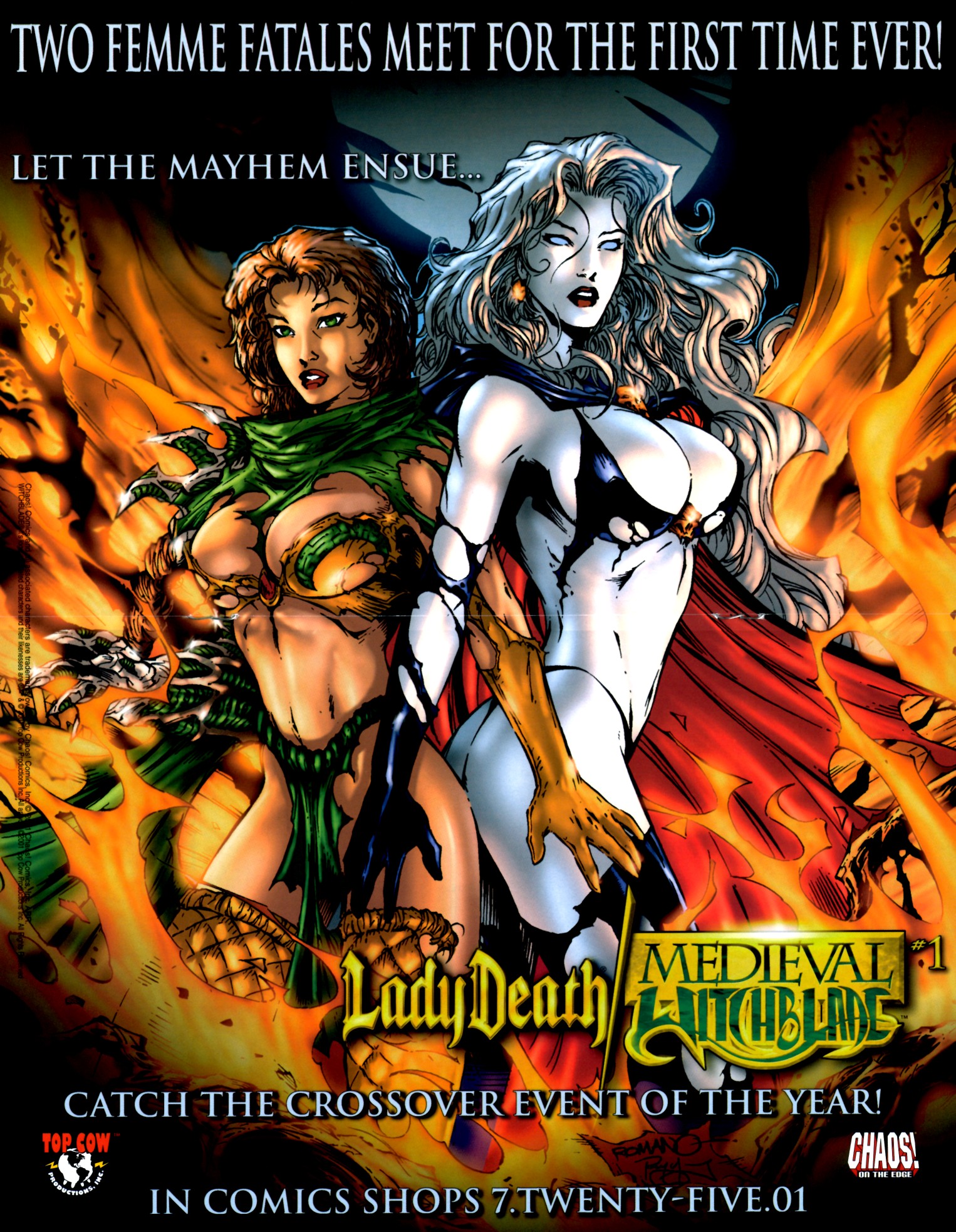 Read online Lady Death/Medieval Witchblade comic -  Issue # _Preview - 14
