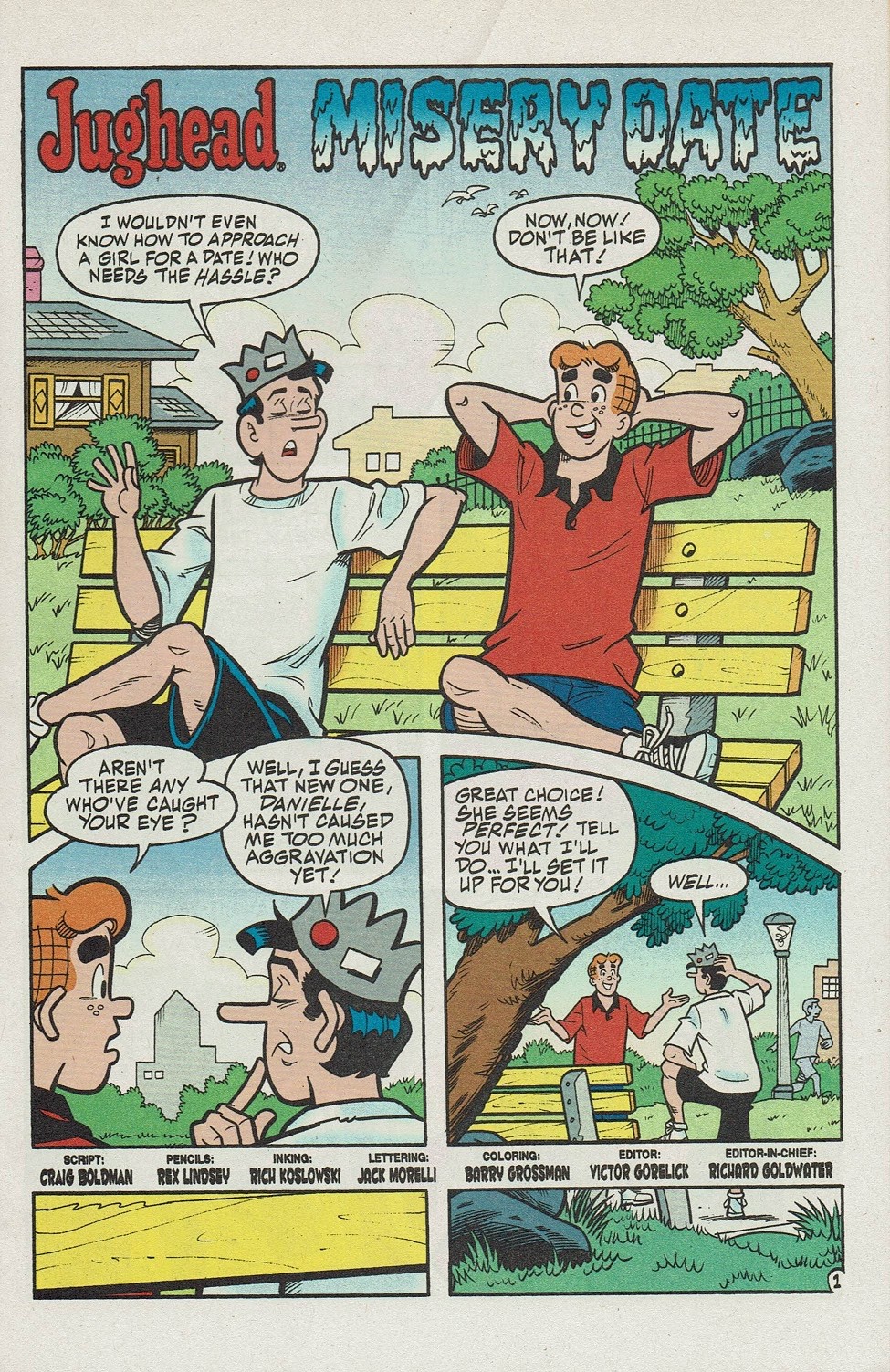 Read online Archie's Pal Jughead Comics comic -  Issue #181 - 3