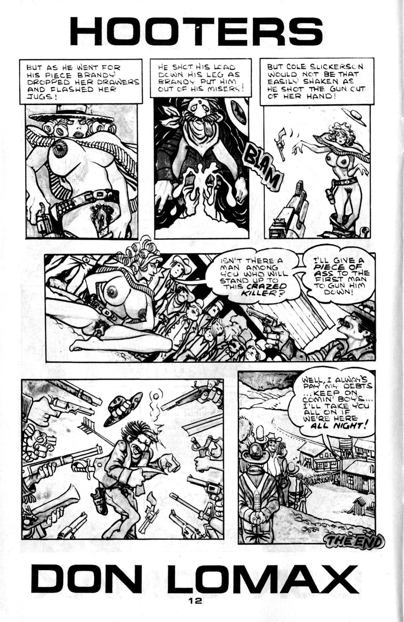 Read online Hooters comic -  Issue #1 - 14