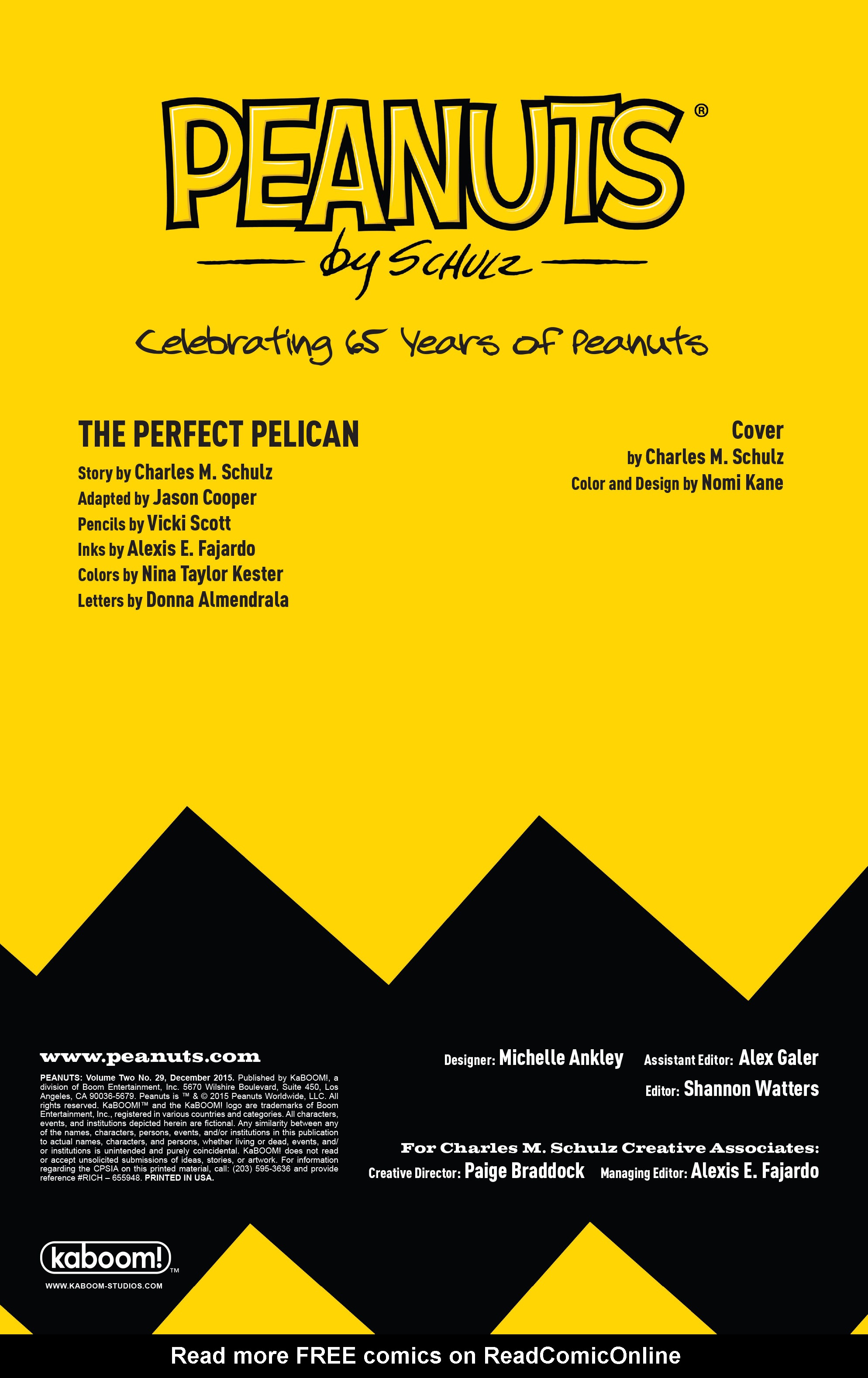 Read online Peanuts (2012) comic -  Issue #29 - 2