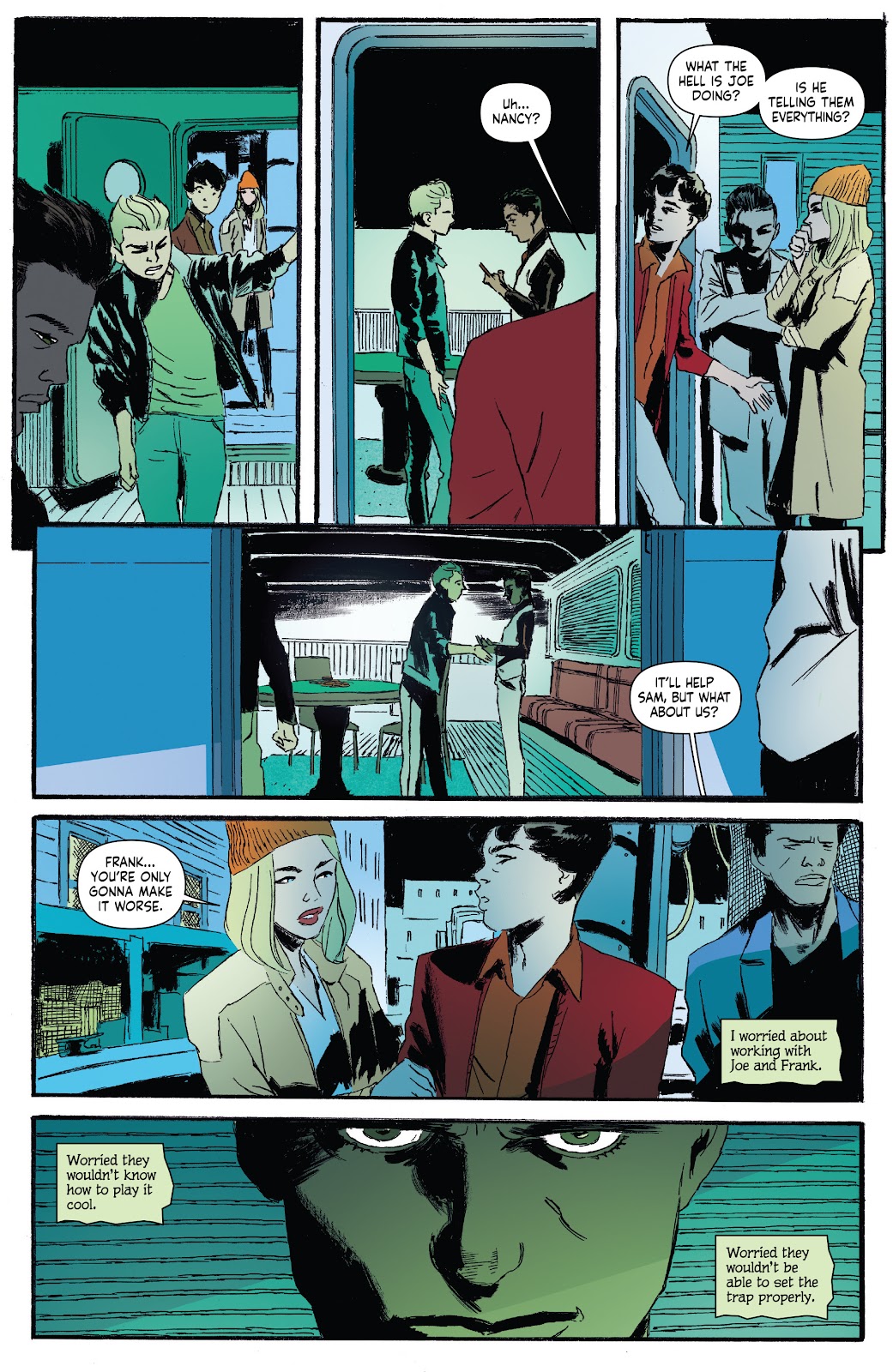 Nancy Drew And The Hardy Boys: The Big Lie issue 2 - Page 22