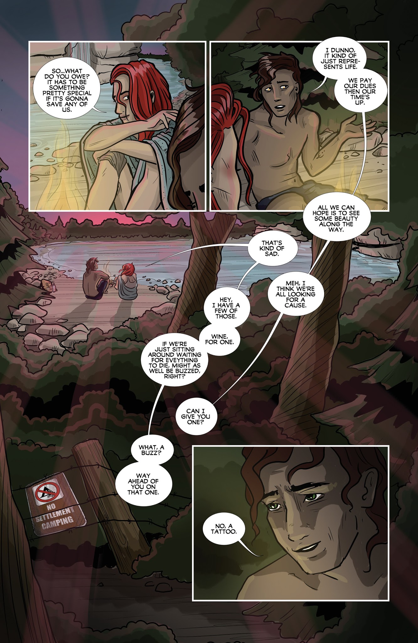 Read online Skin & Earth comic -  Issue #1 - 22