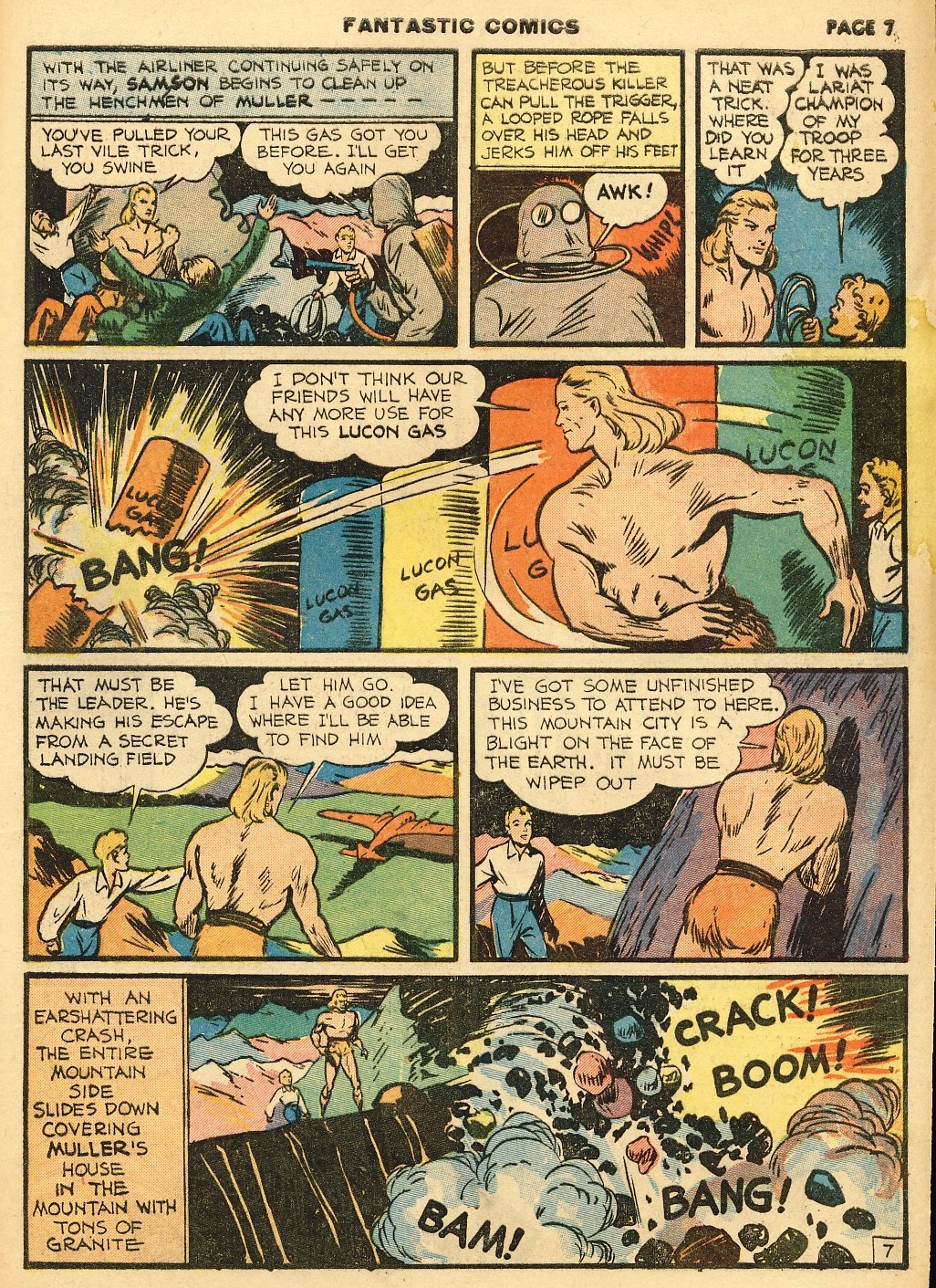 Read online Fantastic Comics comic -  Issue #10 - 8